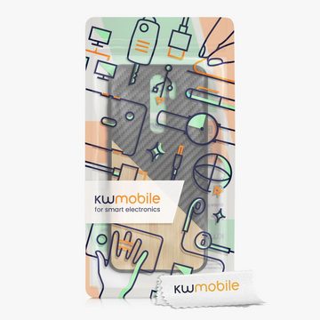 kwmobile Handyhülle Hülle für Xiaomi Redmi Note 8 Pro, Holz Handy Schutzcase - Handy Case Schutzhülle - Smartphone Cover