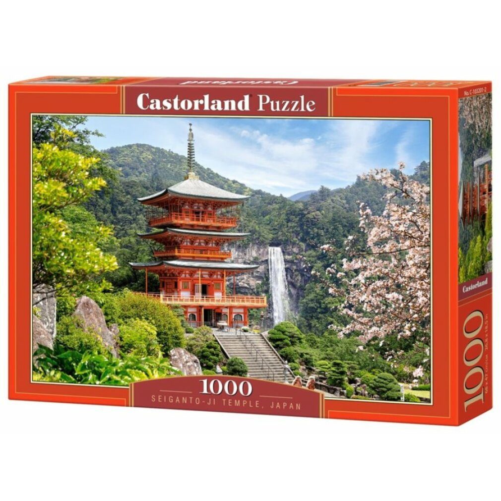 Castorland Puzzle Puzzle Seiganto-ji-Tempel, Japan 1000 Teile, Puzzleteile