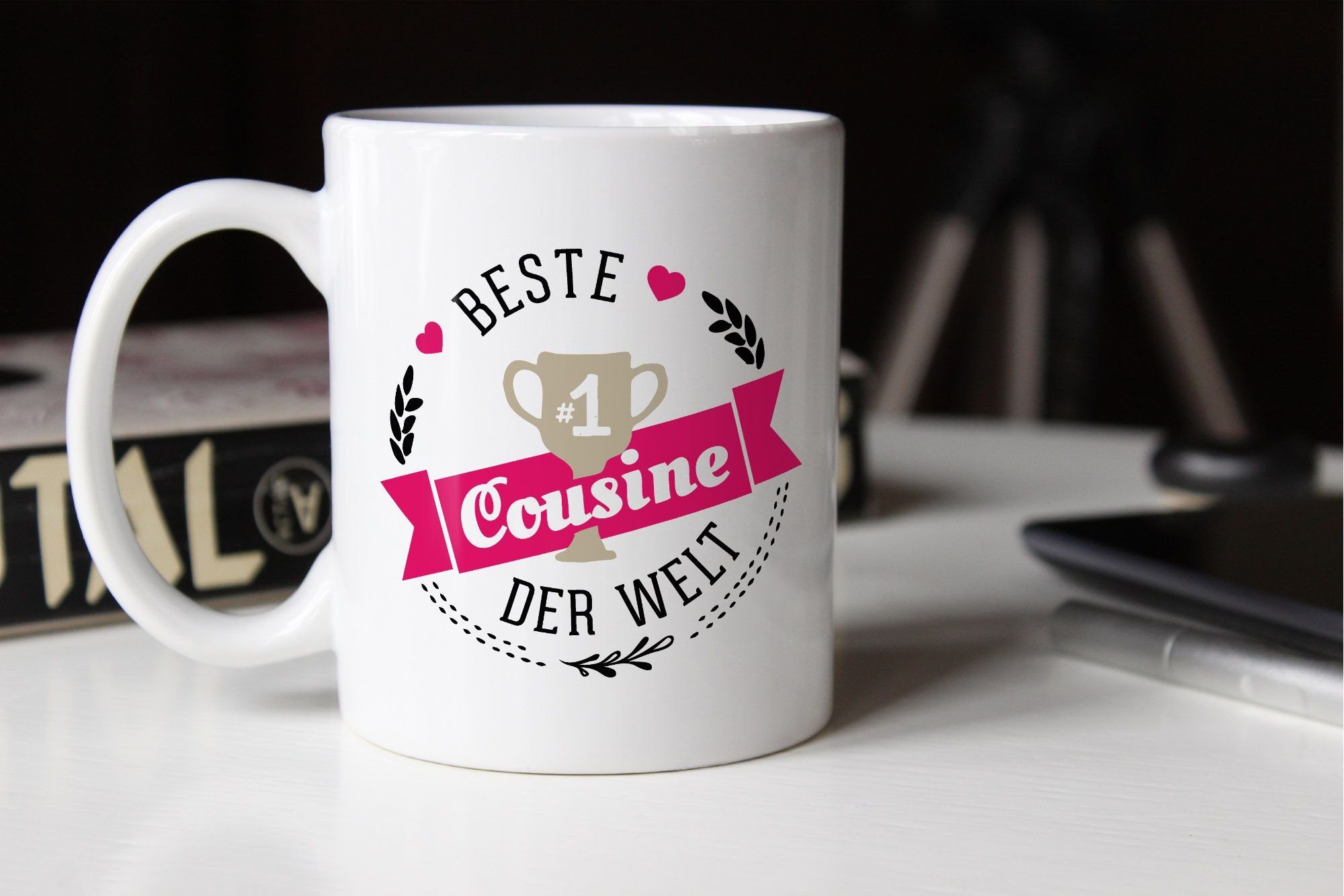 MoonWorks Tasse Kaffee-Tasse {bester_t_[object Object]} [object Object] der Welt Geschenk für [object Object] MoonWorks®, Keramik