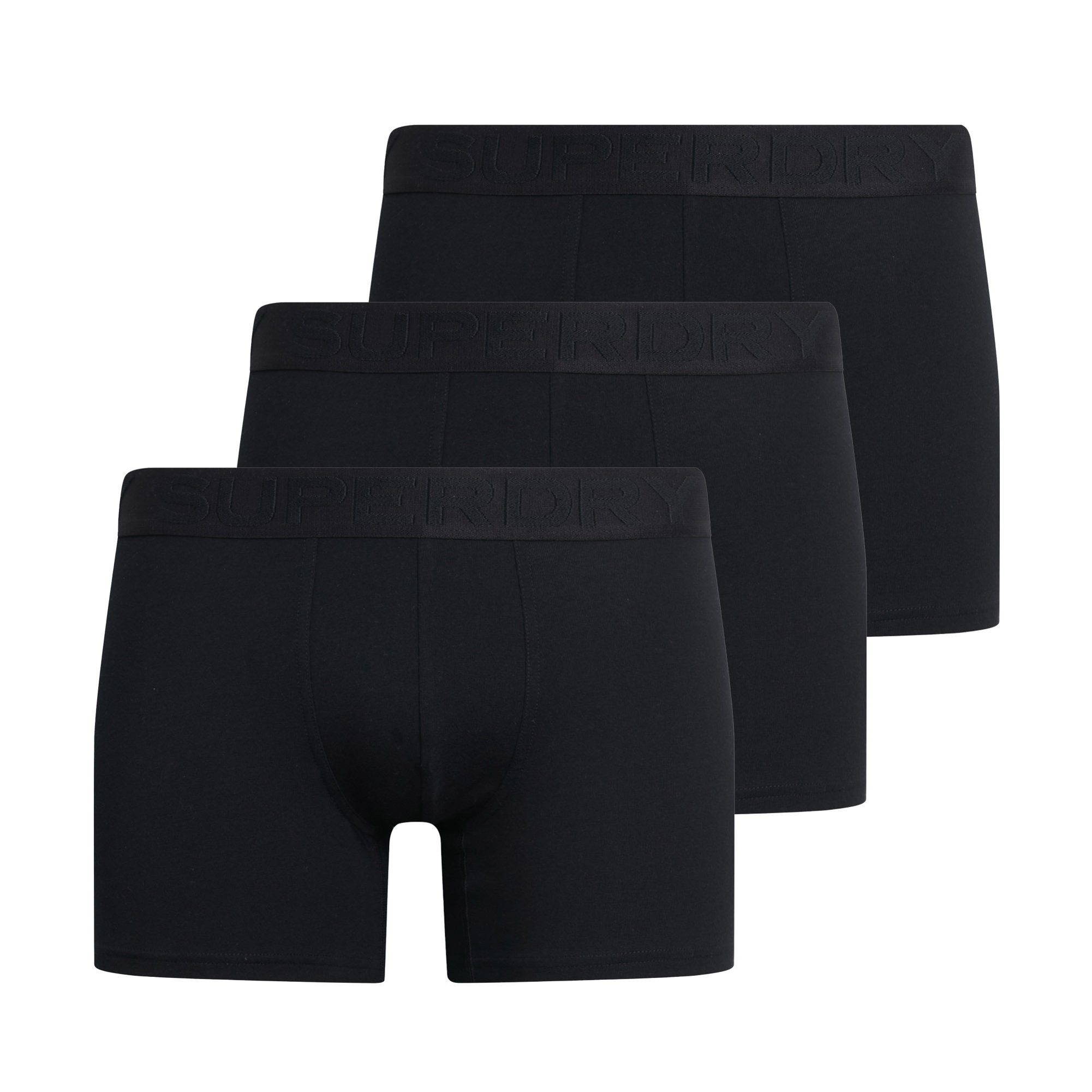 Superdry Boxer Herren Boxershort 3er Pack Baumwollmischung (Packung, 3er Pack)
