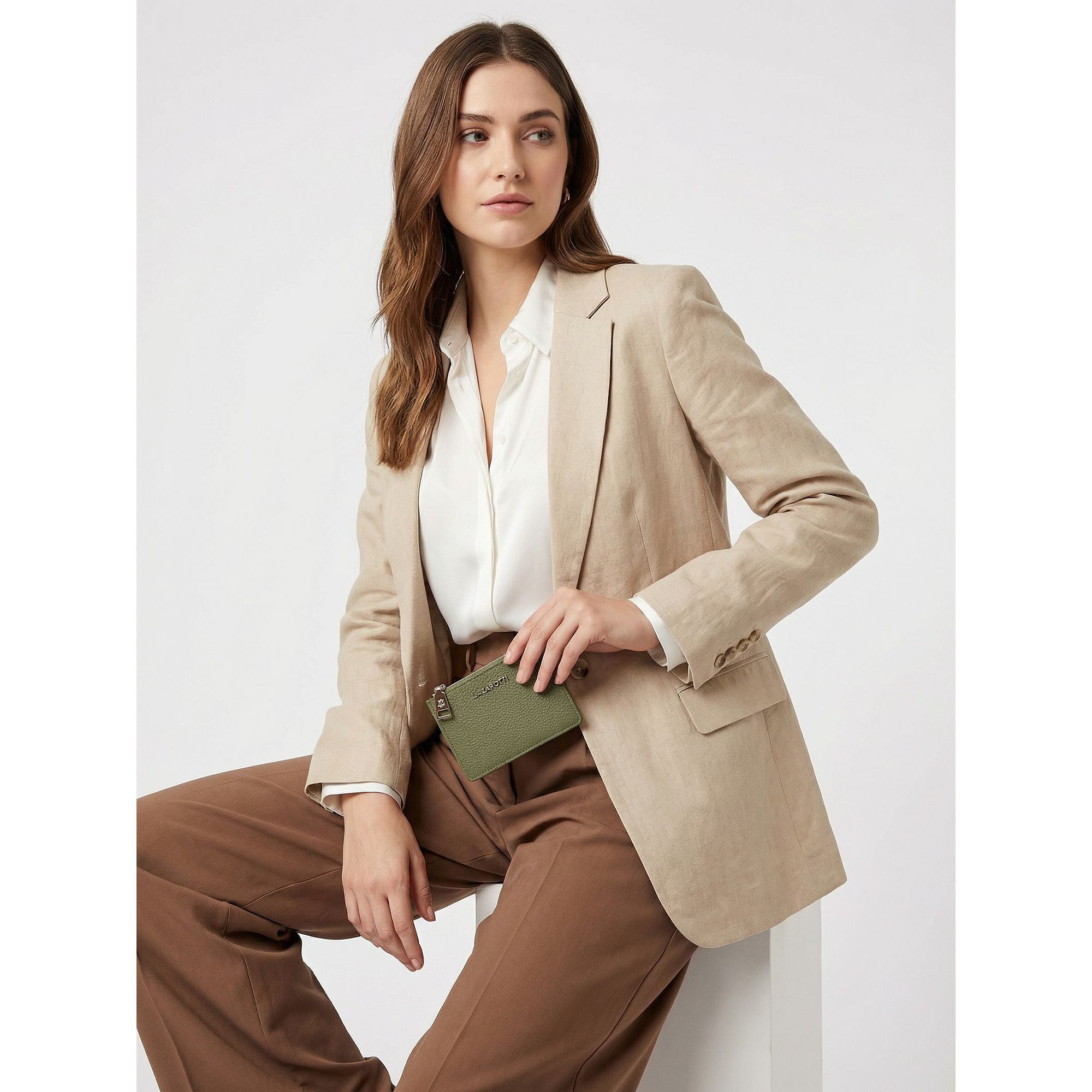 Lazarotti Schlüsseltasche Bologna Leather, Leder