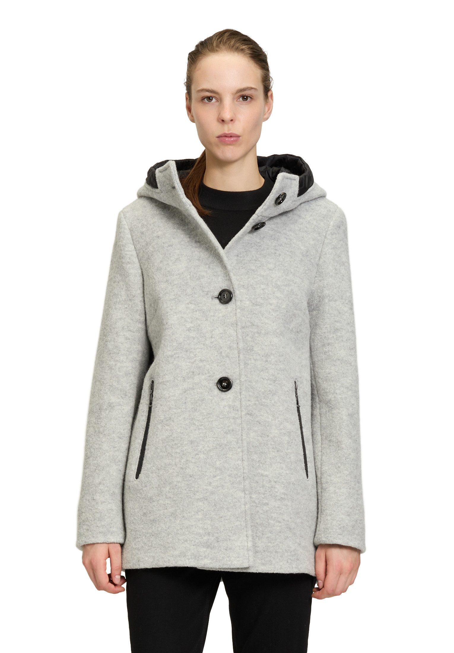 Gil Bret Wolljacke Damen Wolljacke mit Kapuze günstig online kaufen