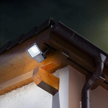 näve Außen-Wandleuchte Arbeitsleuchte LED Außen Werkstatt Außenleuchte Flutlicht Baustrahler