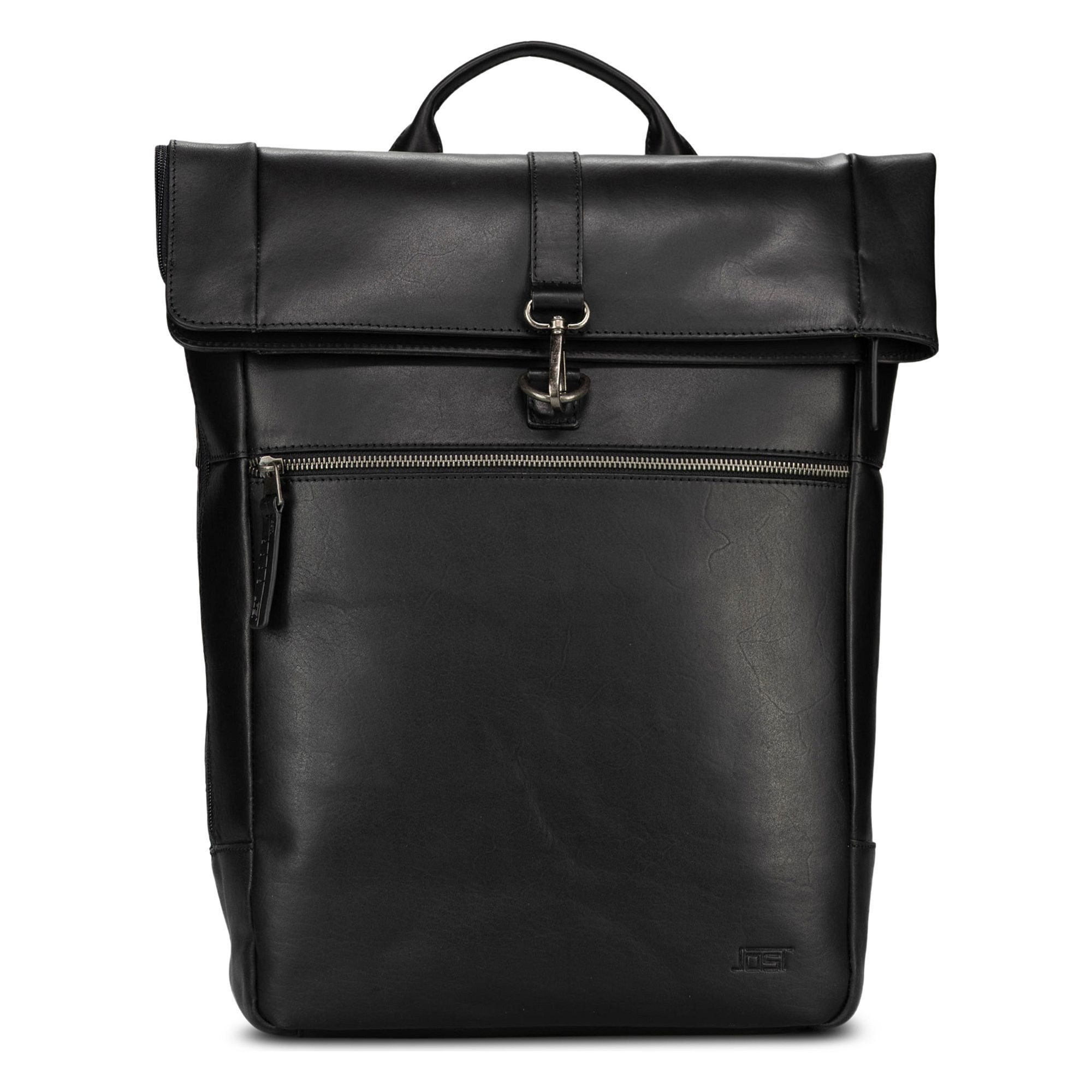 Jost Laptoprucksack Lund, Leder