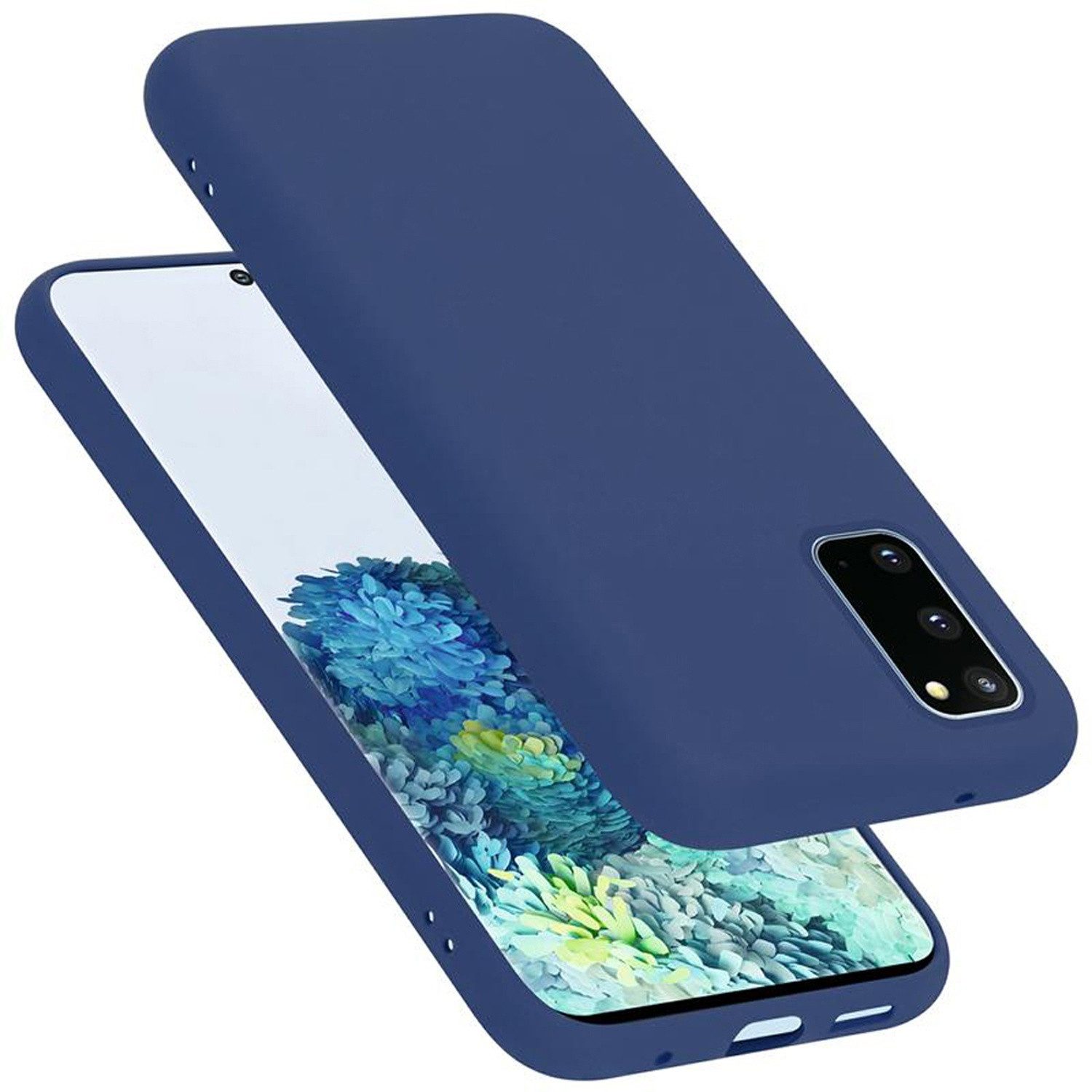 Cadorabo Handyhülle für Samsung Galaxy S20 Hülle Samsung Galaxy S20, Flexible Hülle TPU Silikon Schutzhülle Back Cover Case