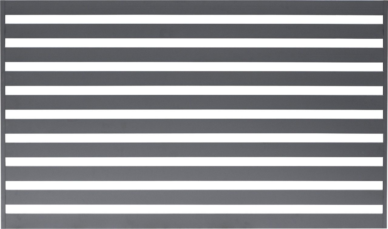 Polbram Zierzaun Polbram Zaunfeld Lean 120 200 x 120 cm, RAL-Farbe