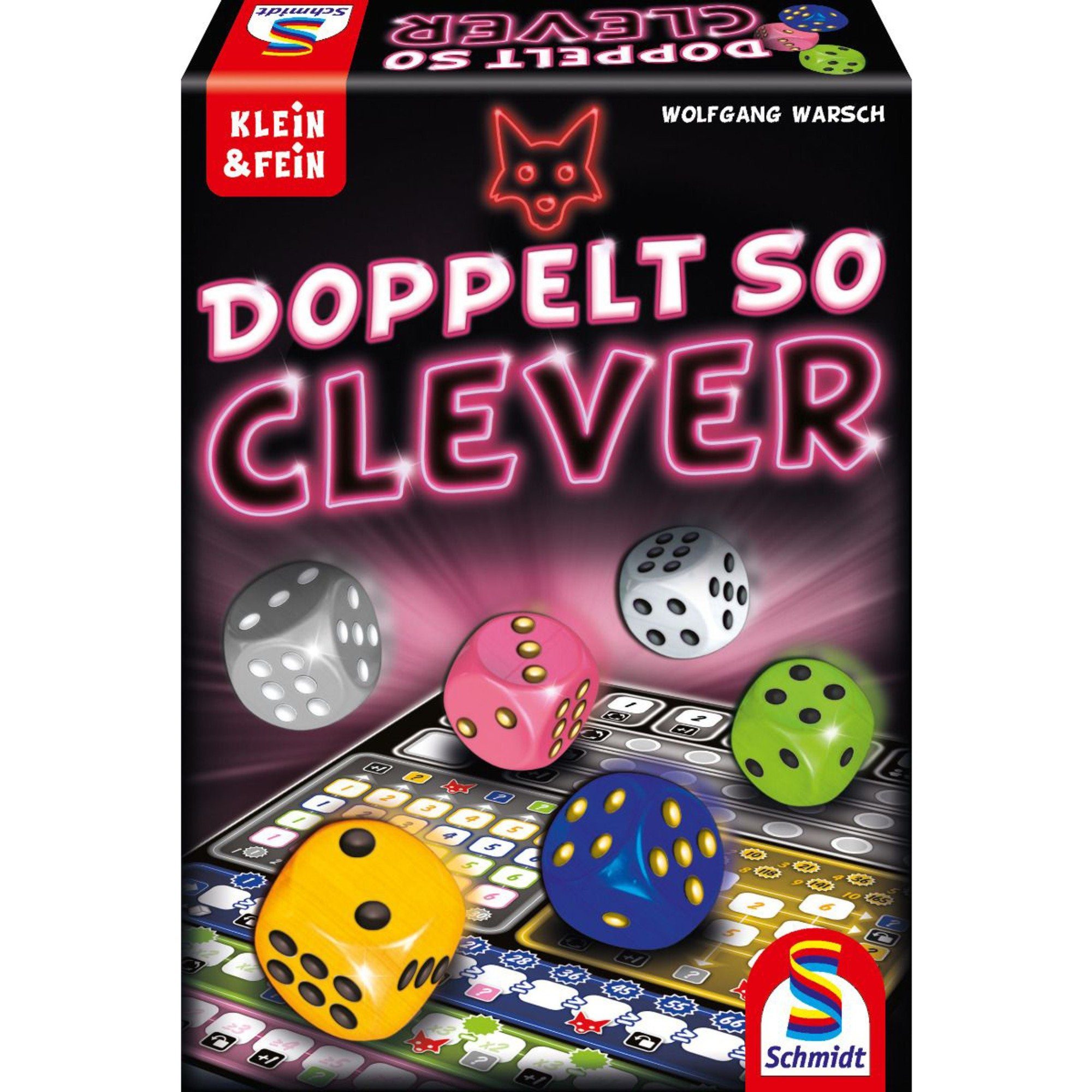 Spiel Schmidt Spiele Doppelt so clever, Würfelspiel