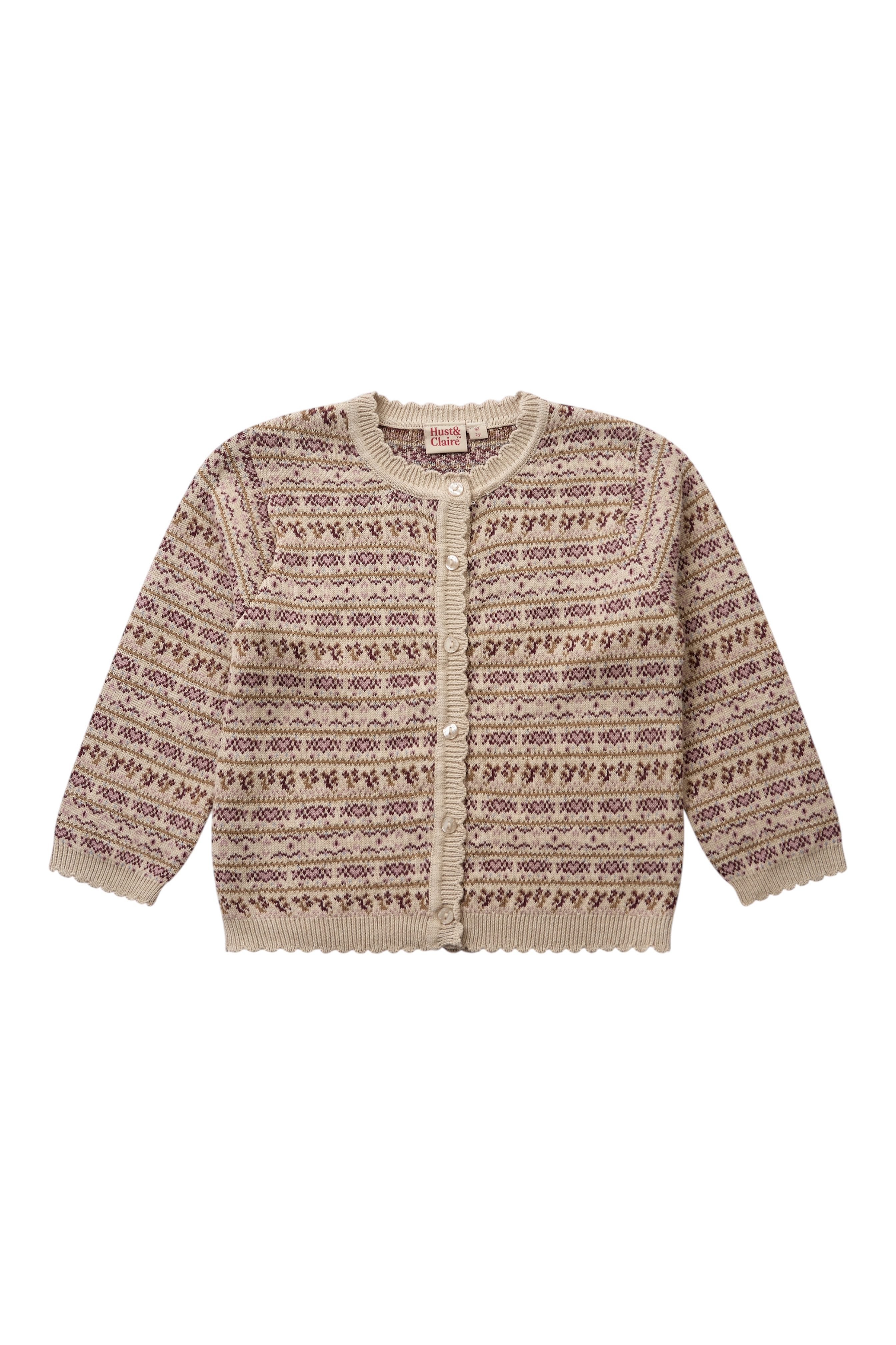 Hust & Claire Cardigan HCCamilla Nordic (1-tlg) HCCamilla Nordic Strickjacke für Mädchen