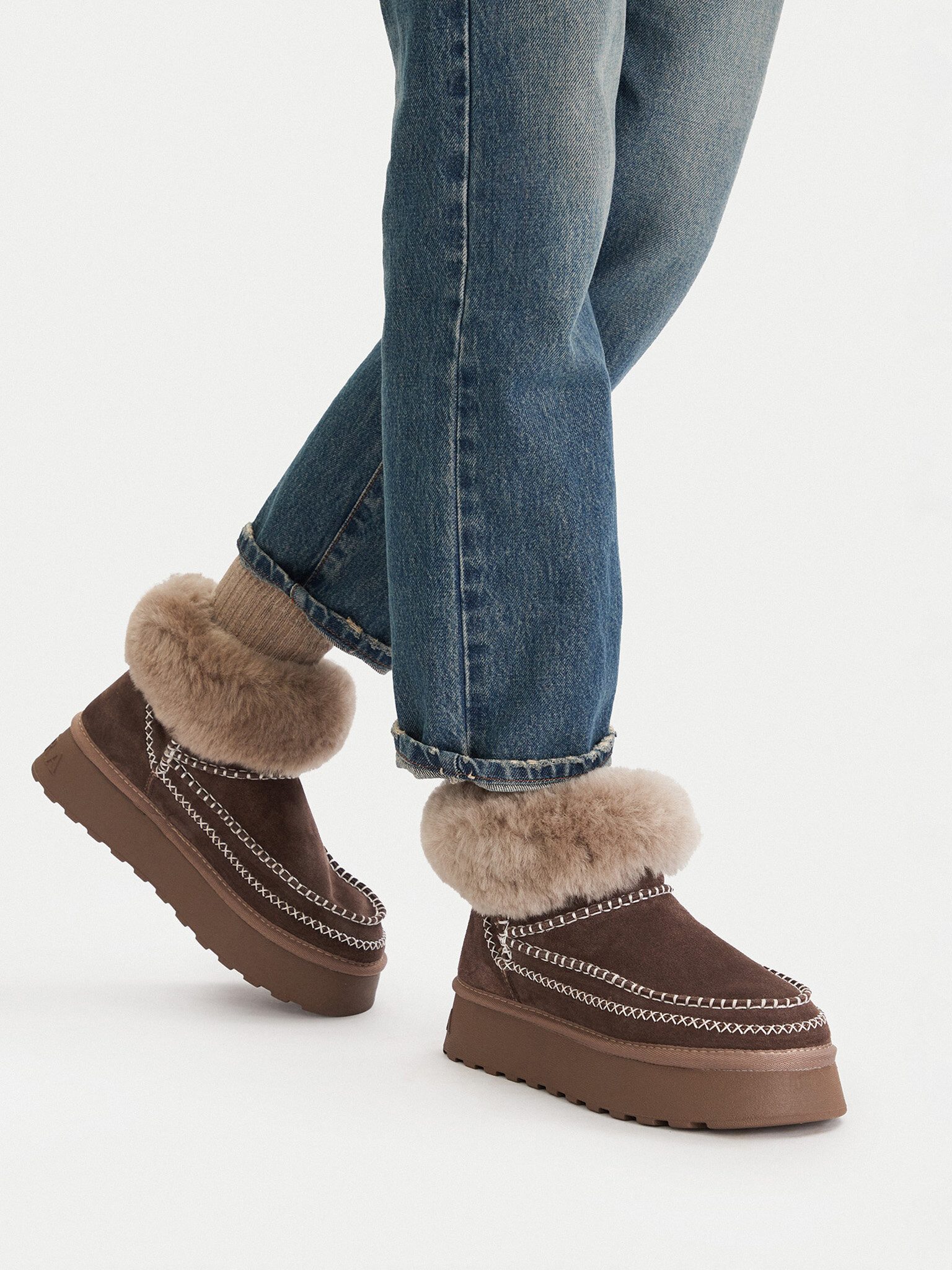 Badura Badura Damen-Schneestiefel Braun Badura-C-IZI-TS6294-01 Braun Licht Winterstiefel