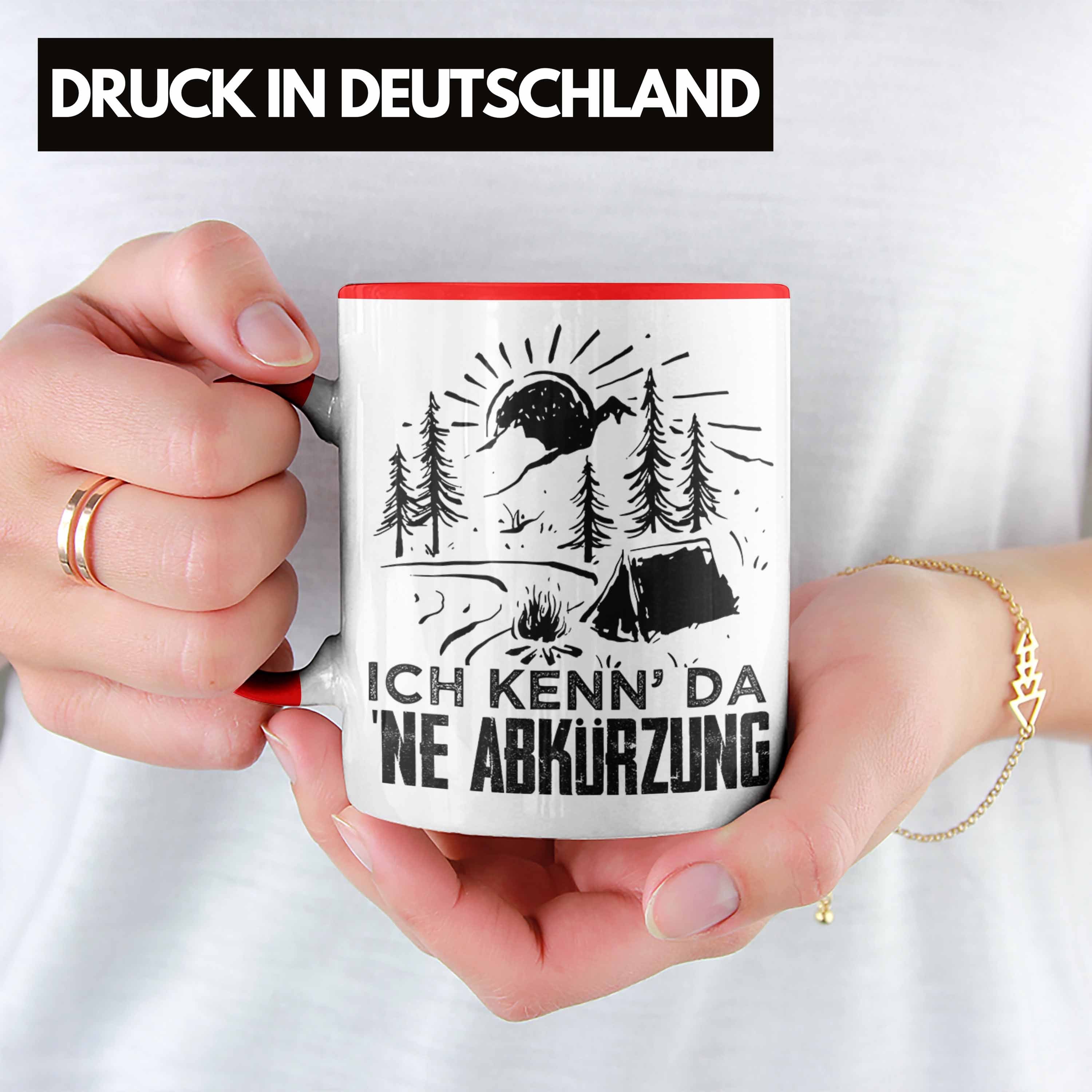 Tasse Da Trendation Wandern Berge Geschenke Abkürzung Geschenkidee Rot Trendation Ich Tasse Geschenk Wanderer - Ne Alpen Kenn