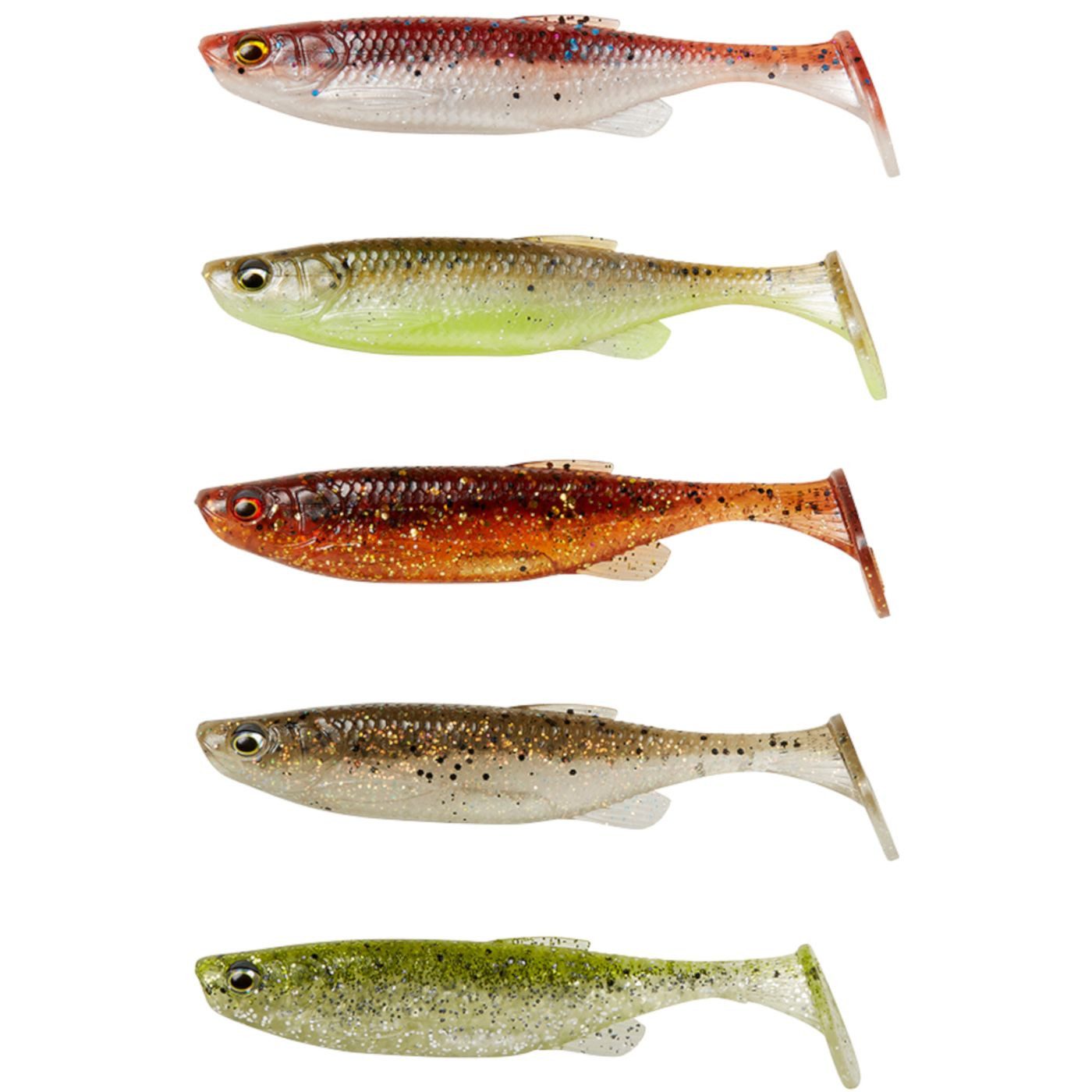 Savage Gear Kunstköder Savage Gear Fat Minnow T-Tail 13cm 20g - 5 Gummishads
