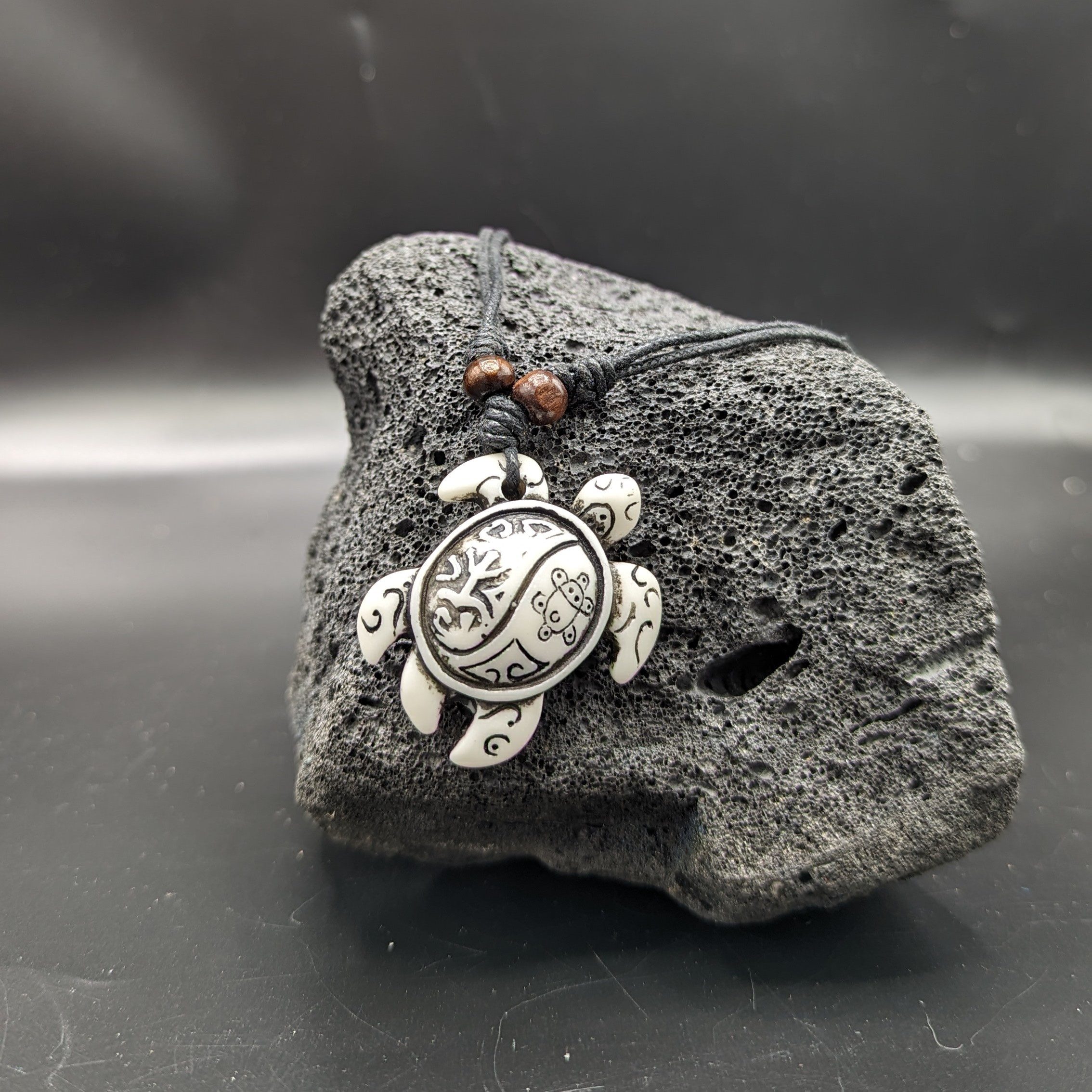 Eyecatcher Edelstahlkette Schöne Schildkröte Halskette Halsband günstig online kaufen