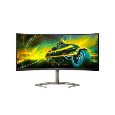 Philips 34M1C5500VA Curved-Gaming-Monitor (86,4 cm/34 ", 3440 x 1440 px, 1 ms Reaktionszeit, 165 Hz, VA LCD)