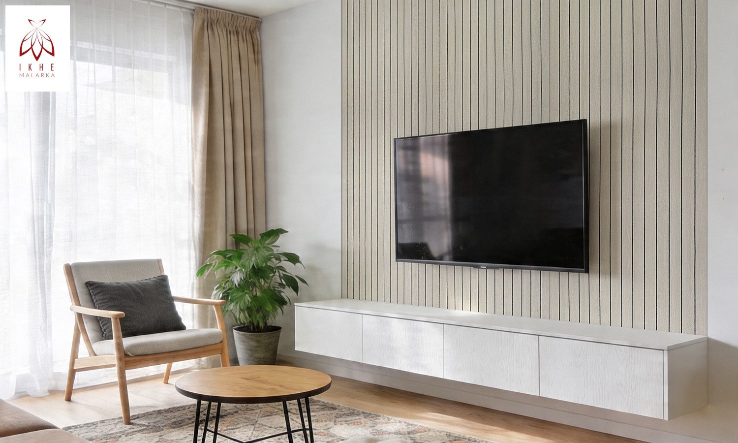 IKHEMalarka Wandpaneel Selbstklebende Flexible Schaum-Wandverkleidung 1,8 m², BxL: 60x300 cm, 1,8 qm, (1 Rolle = 1,8 m², 300x60cm) Schall- und wärmeisolierend, stoßfest, leicht zu reinige. 300x60cm