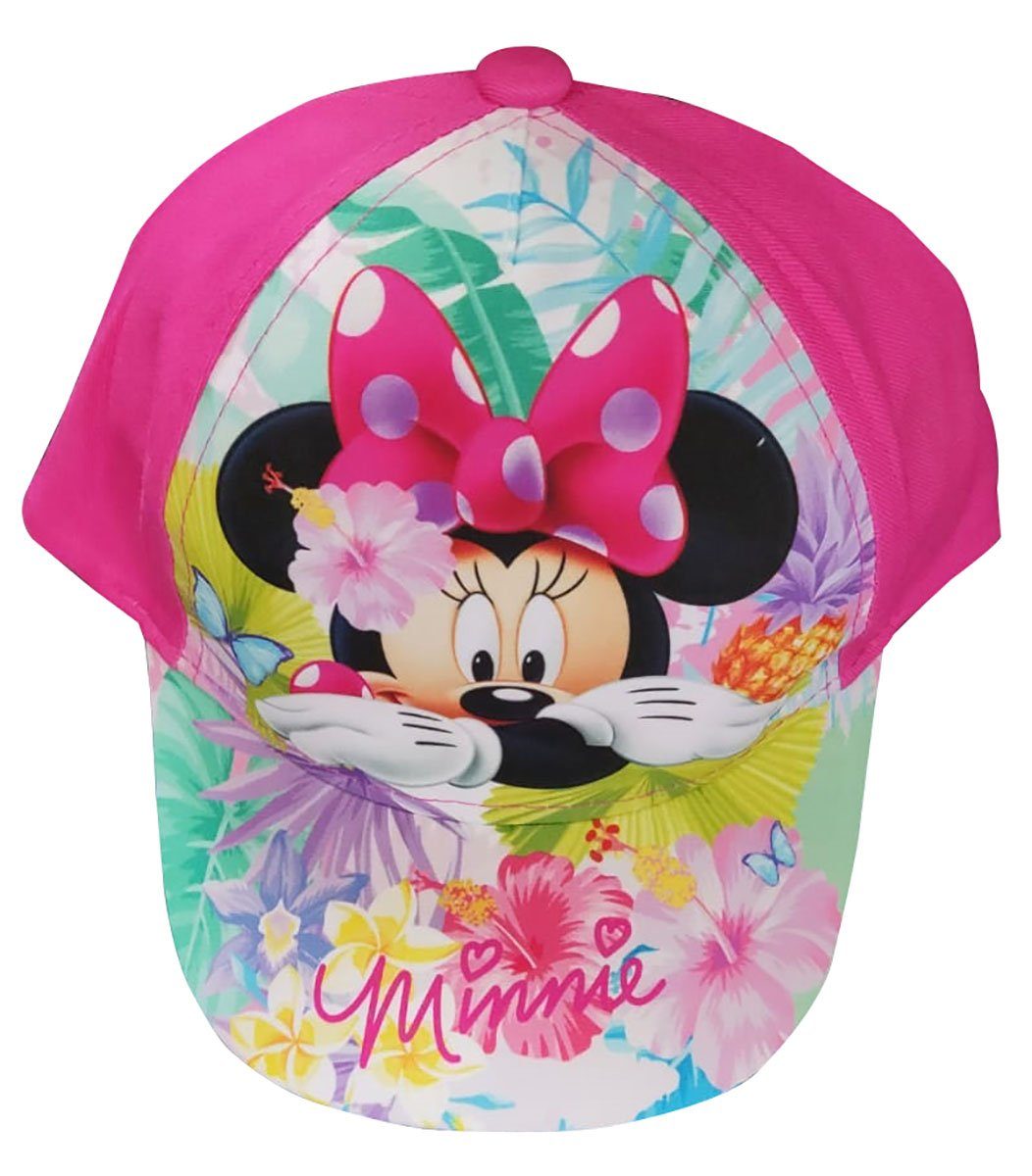 Schirmmütze Kinder Kappe für Mütze Disney Minnie "Minnie Mouse Sun City