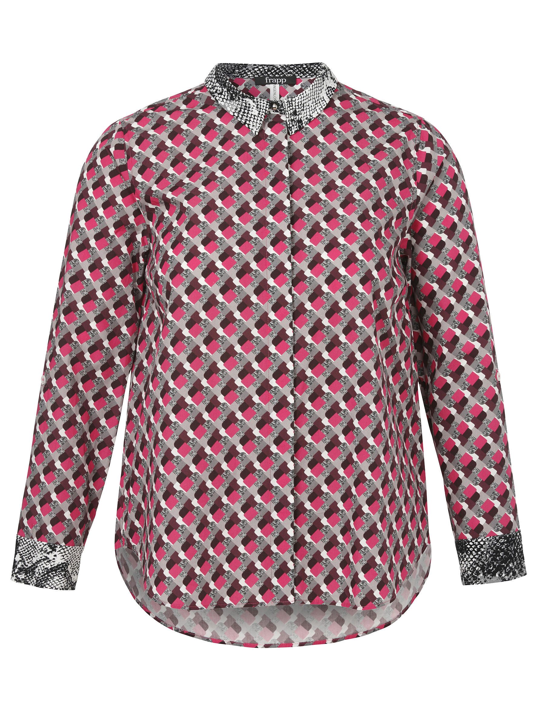 FRAPP Langarmbluse Große Größen