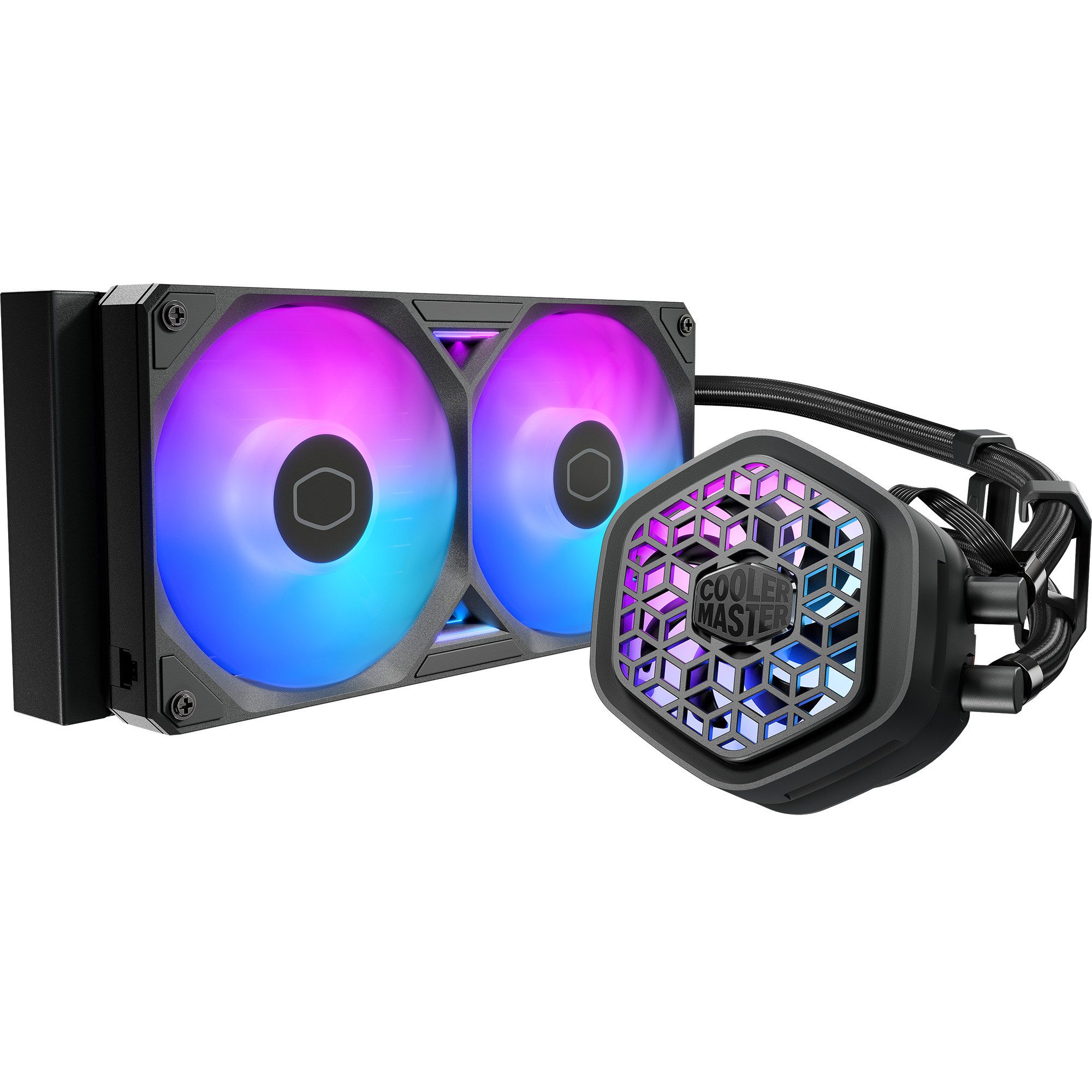 COOLER MASTER CPU Kühler Cooler Master MasterLiquid 240 Atmos II VRM Fan