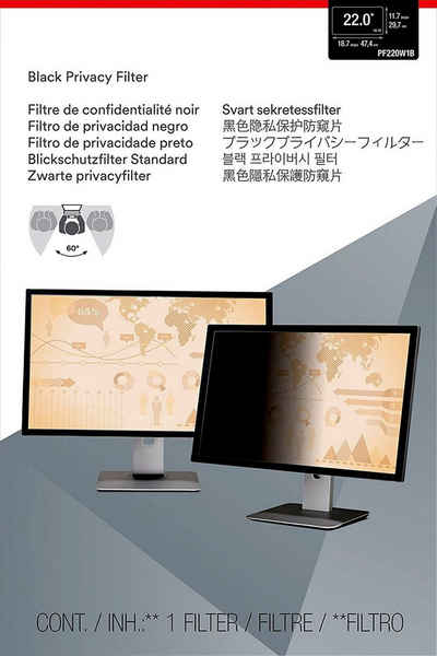 3M Schutzfolie Blickschutzfilter Standard für Desktop 55,9 cm (22inch)