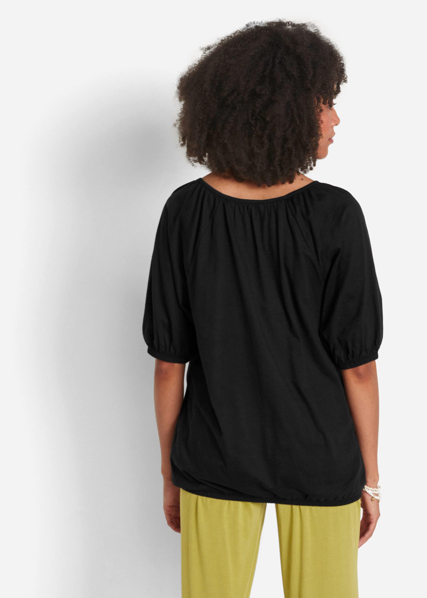 bonprix T-Shirt Shirt aus reiner Baumwolle günstig online kaufen