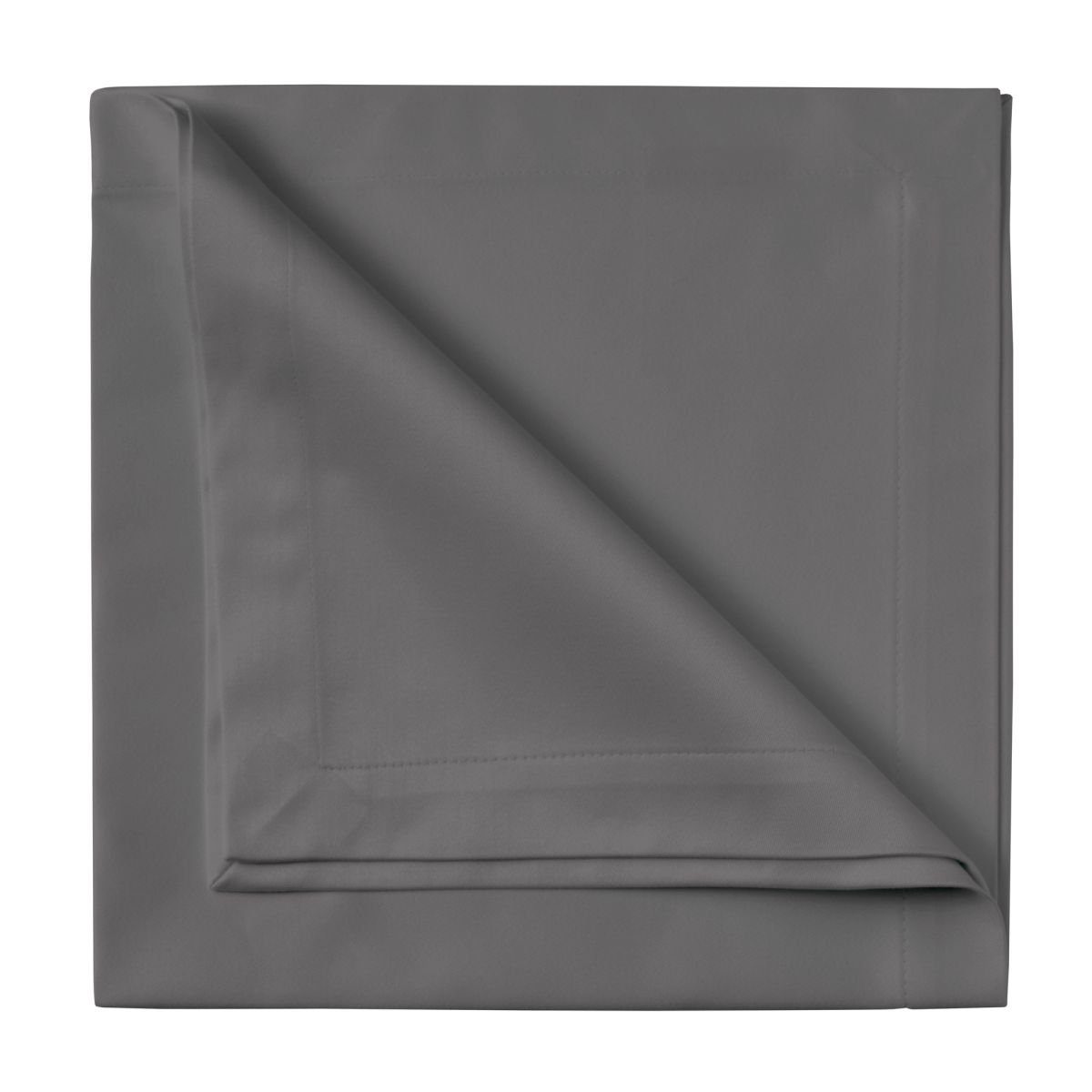 Tischdecke Tischwäsche-Satin Gent platin 50 cm x 50 cm