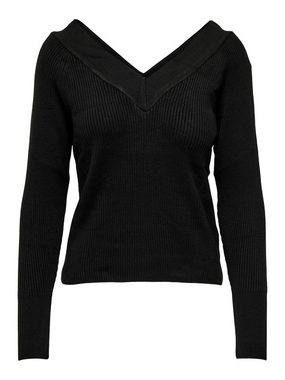 ONLY V-Ausschnitt-Pullover ONLNEW TESSA L/S V-NECK PULLOVER NCA KNT