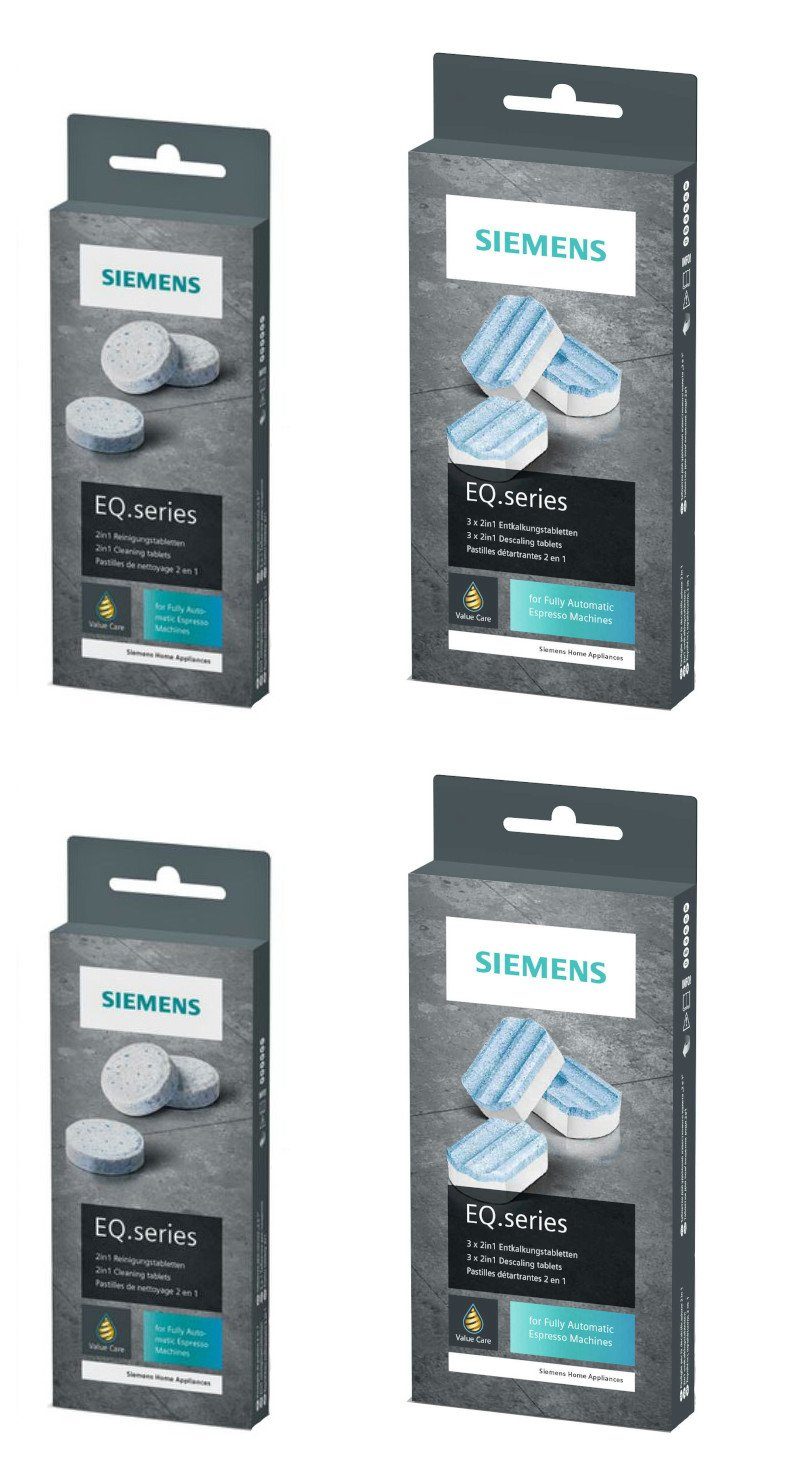 SIEMENS TZ80001 + TZ80002 Pflegeset (SIEMENS, [- TZ80001 + TZ80002 Reinigung und Entkalkung Pflegeset)