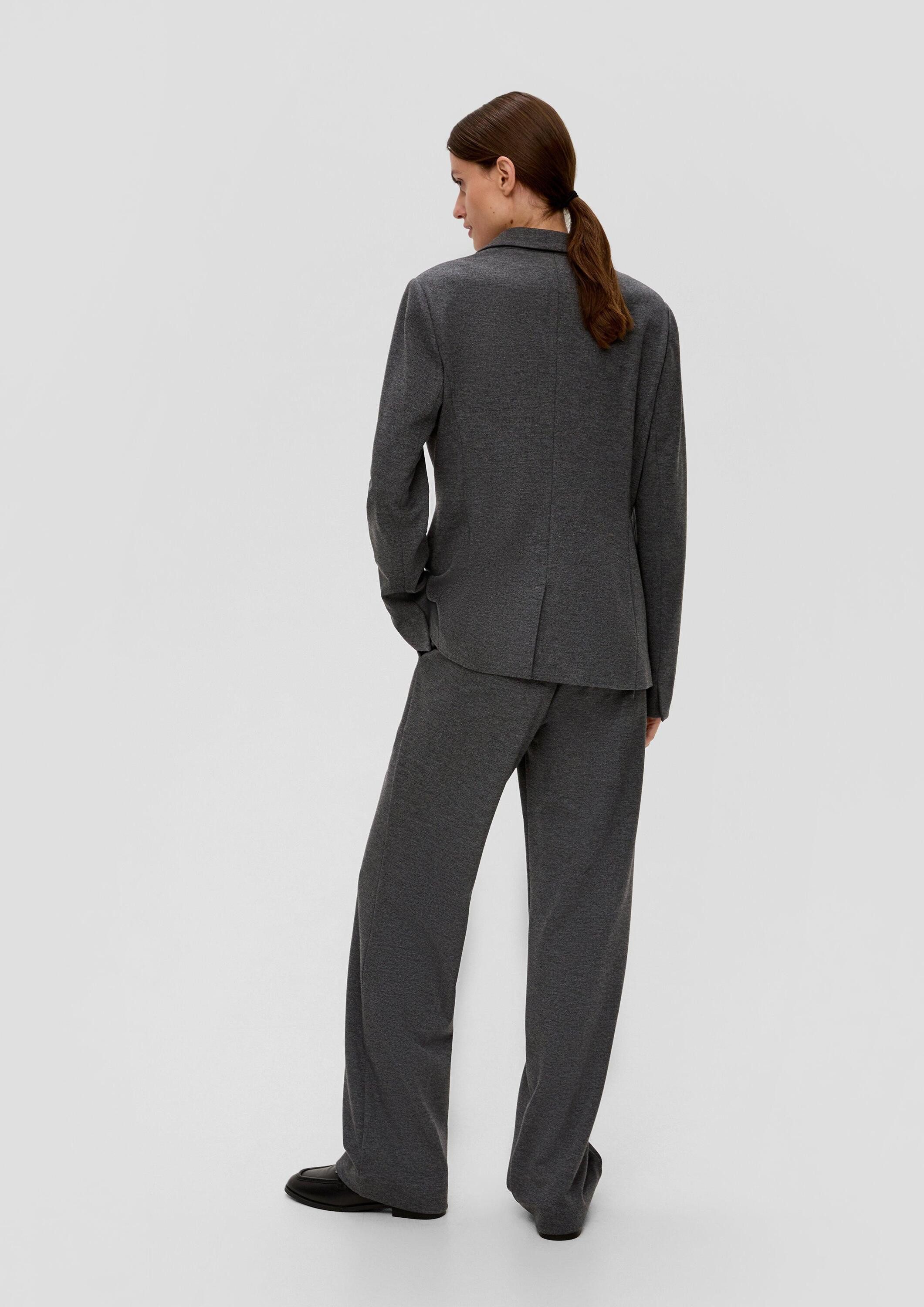s.Oliver Jackenblazer Indoor-Blazer Blazer aus Viskosemix
