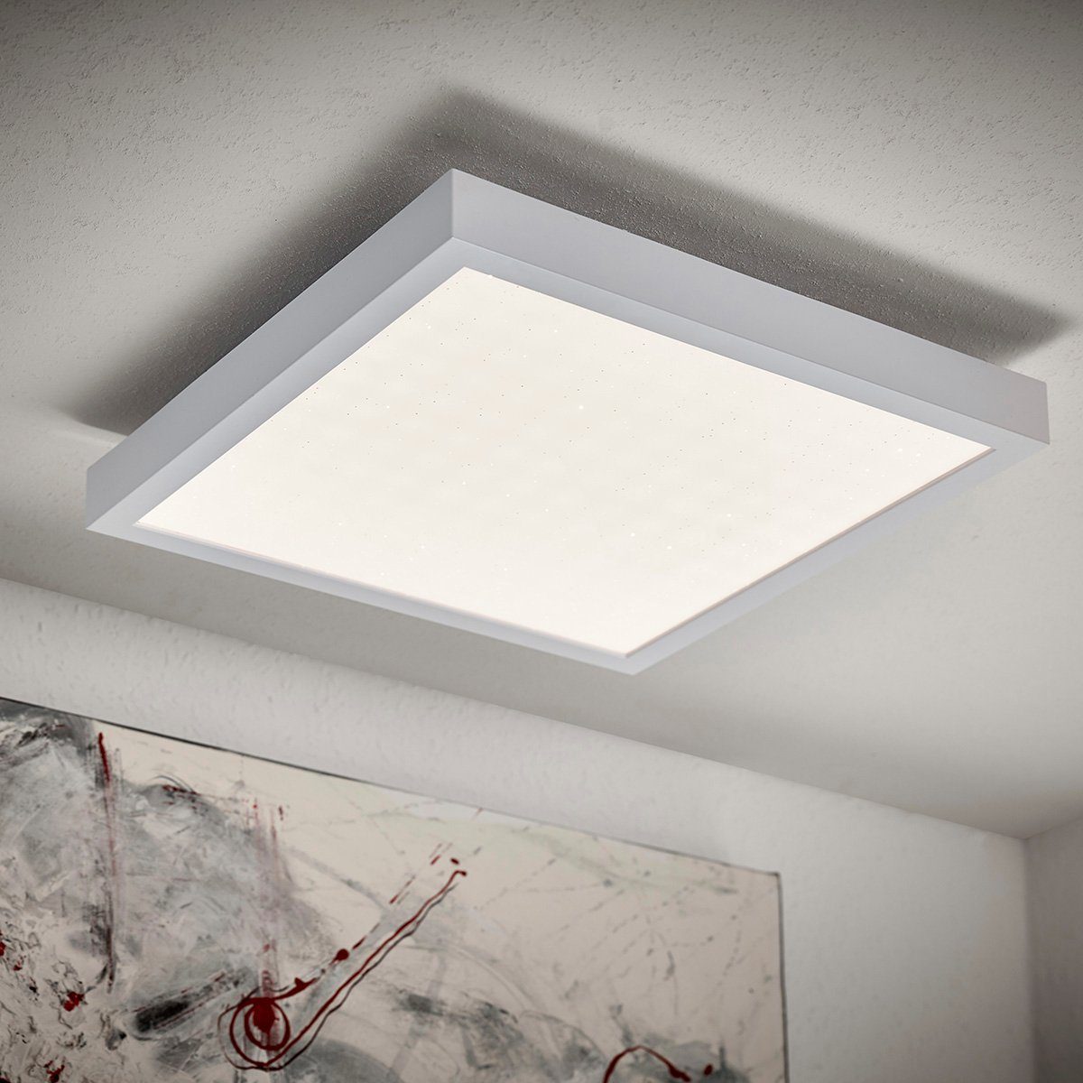 MeLiTec LED Deckenleuchte D116, LED fest integriert, warmweiß, LED