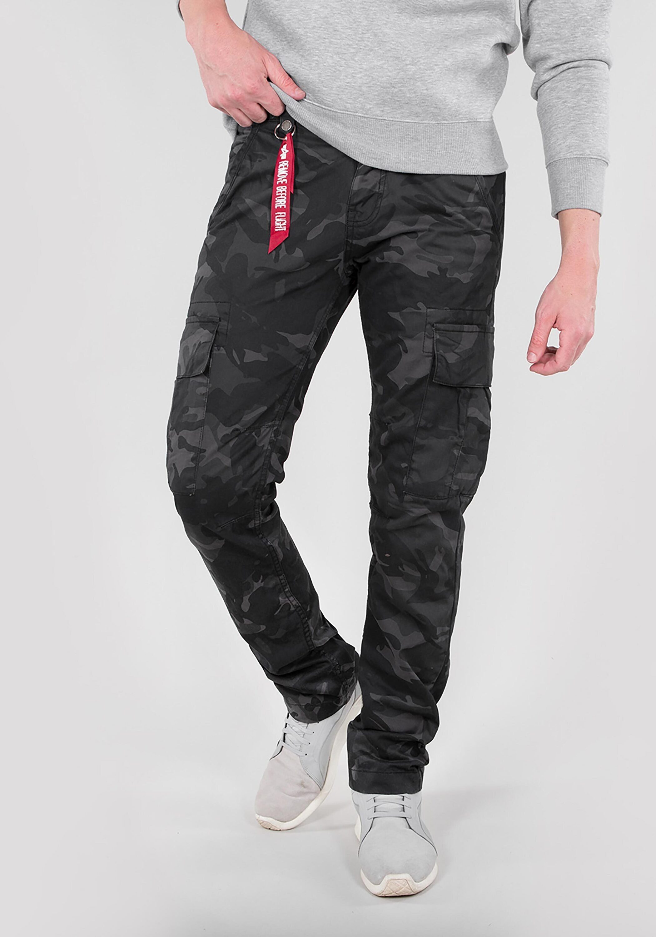 Japans supergünstige Angebote Pants Cargo Industries Pant Alpha Alpha Industries black - C Men Agent camo Cargohose