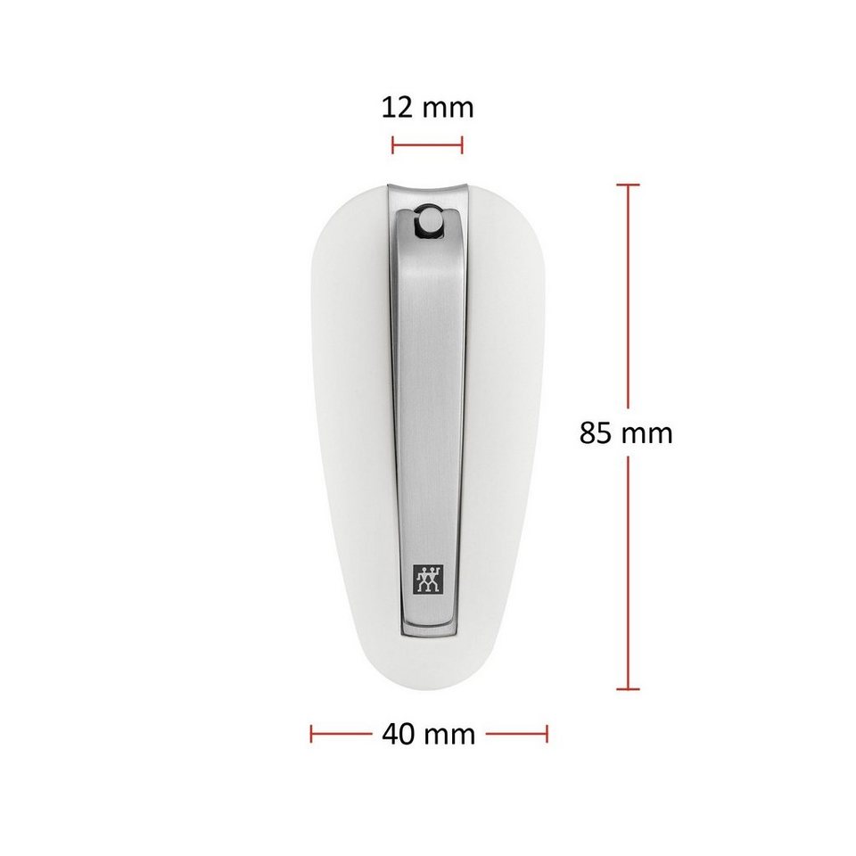 Zwilling Nagelknipser ZWILLING Premium Nagelknipser mit Nagelfang 85mm,  Edelstahl,