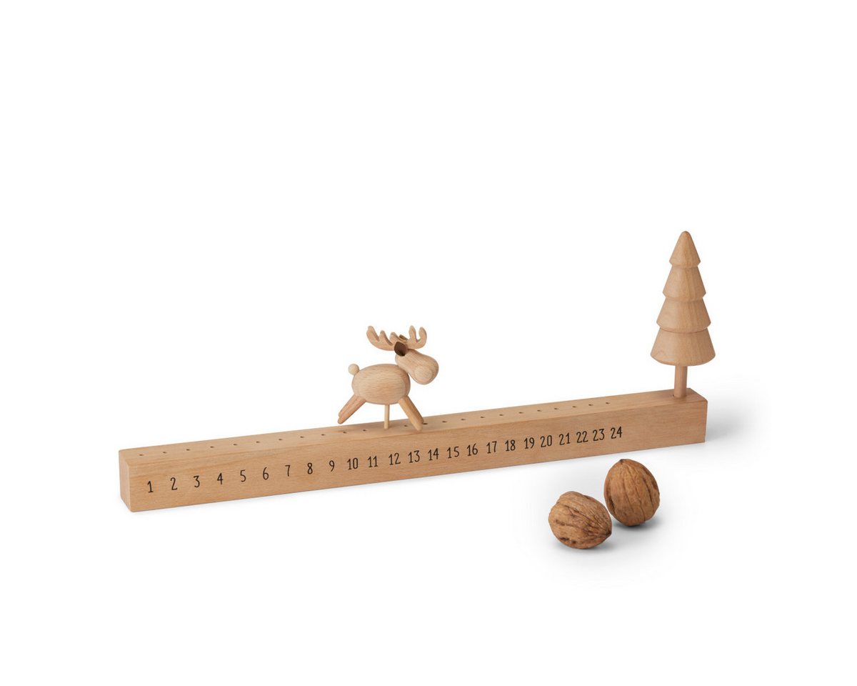 PHILIPPI Adventskalender Holz Adventskalender Elch