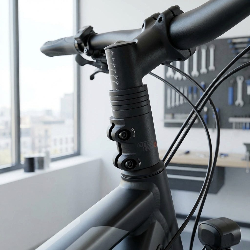 Ergotec Fahrradlenker Ergotec Ahead 3 Vorbau-Adapter, Aluminium, Ø28,6mm, höhenverstellbar v