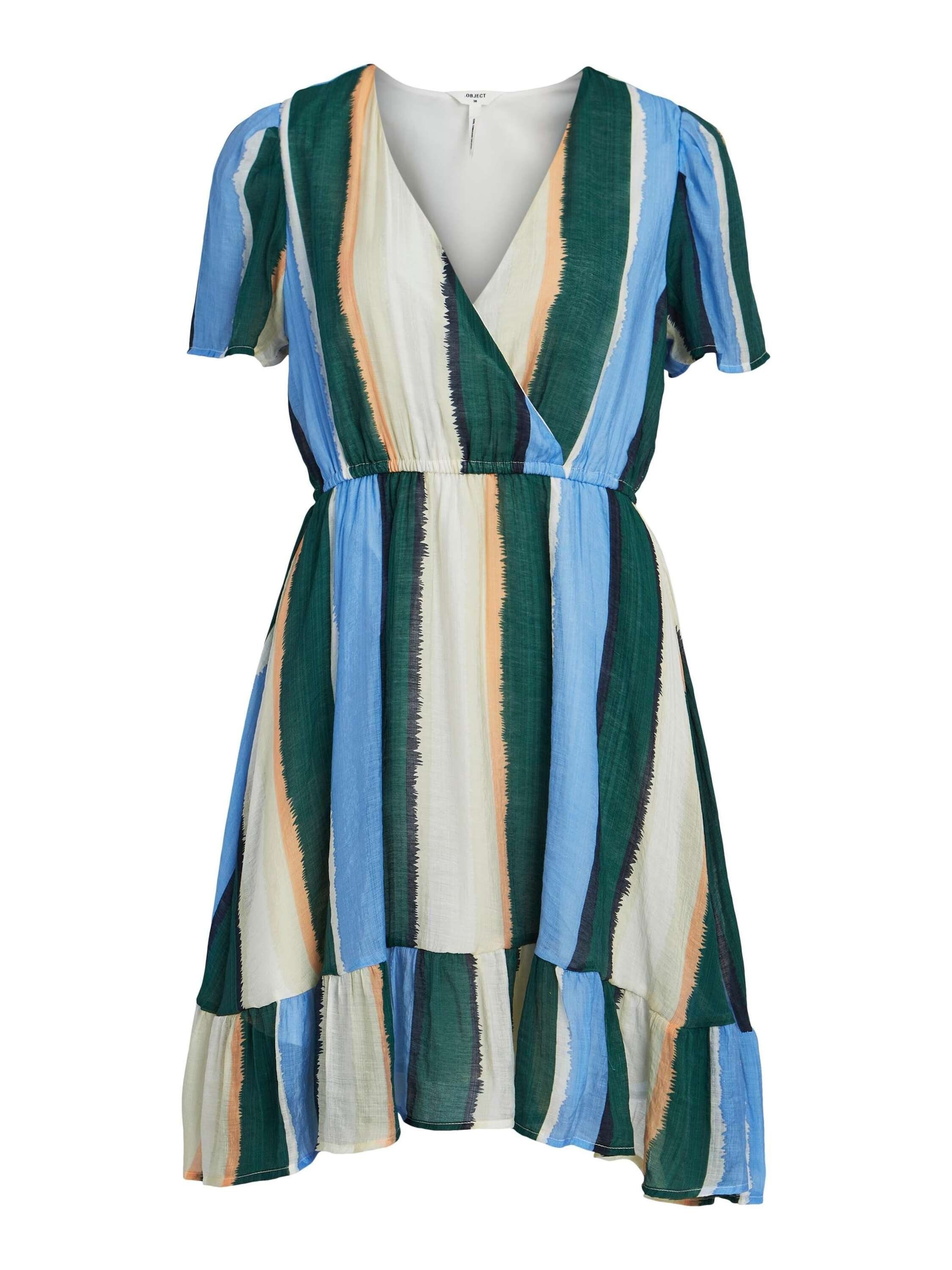 Object Sommerkleid Takumi (1-tlg) Wickel-Design