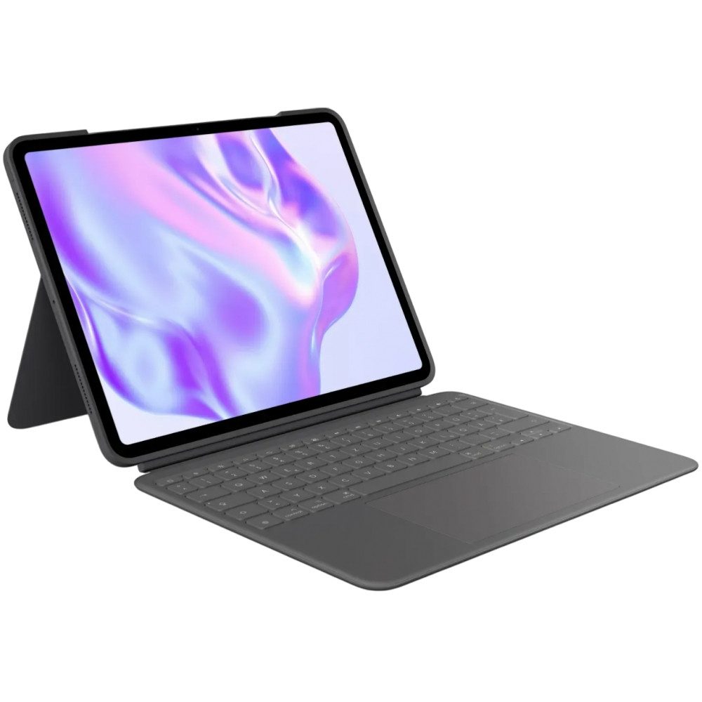 Logitech Combo Touch KeyboardDock für Apple iPad Pro 13 Tastatur/Hülle graphit iPad-Tastatur
