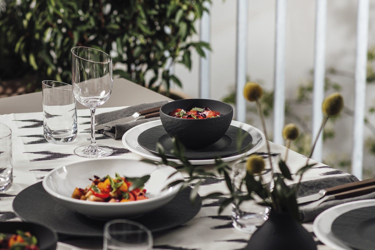 Villeroy & Boch Frühstücksteller Manufacture Rock, Spülmaschinengeeignet