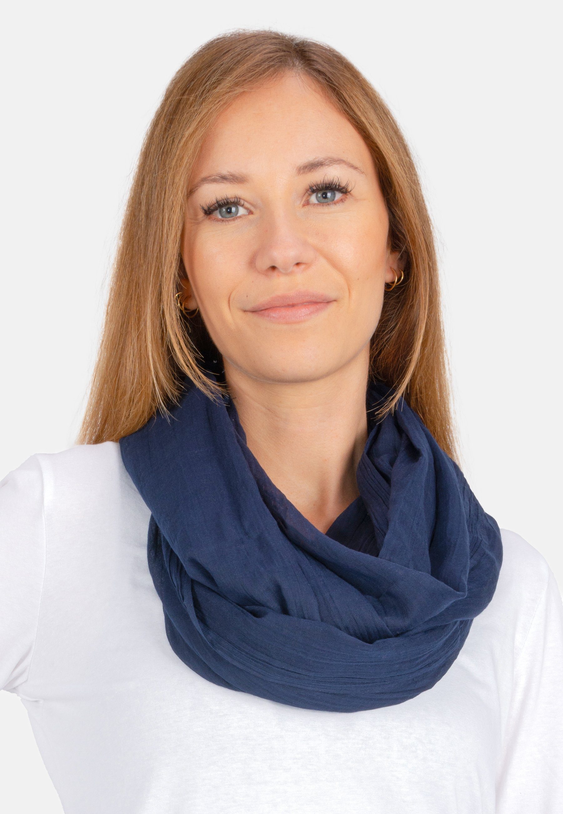 Seasons of April Loop Loop Carina Uni, Leichter & weicher Damen Loop Schal günstig online kaufen