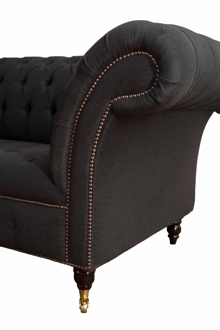Klassisch Design Couch Wohnzimmer JVmoebel Chesterfield-Sofa, Chesterfield Sofas Sofa Sitzer 4