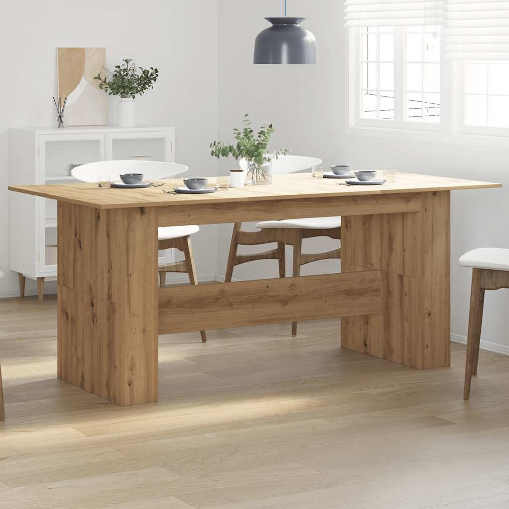 vidaXL Esstisch Esstisch Artisan-Eiche 180x90x76 cm günstig online kaufen