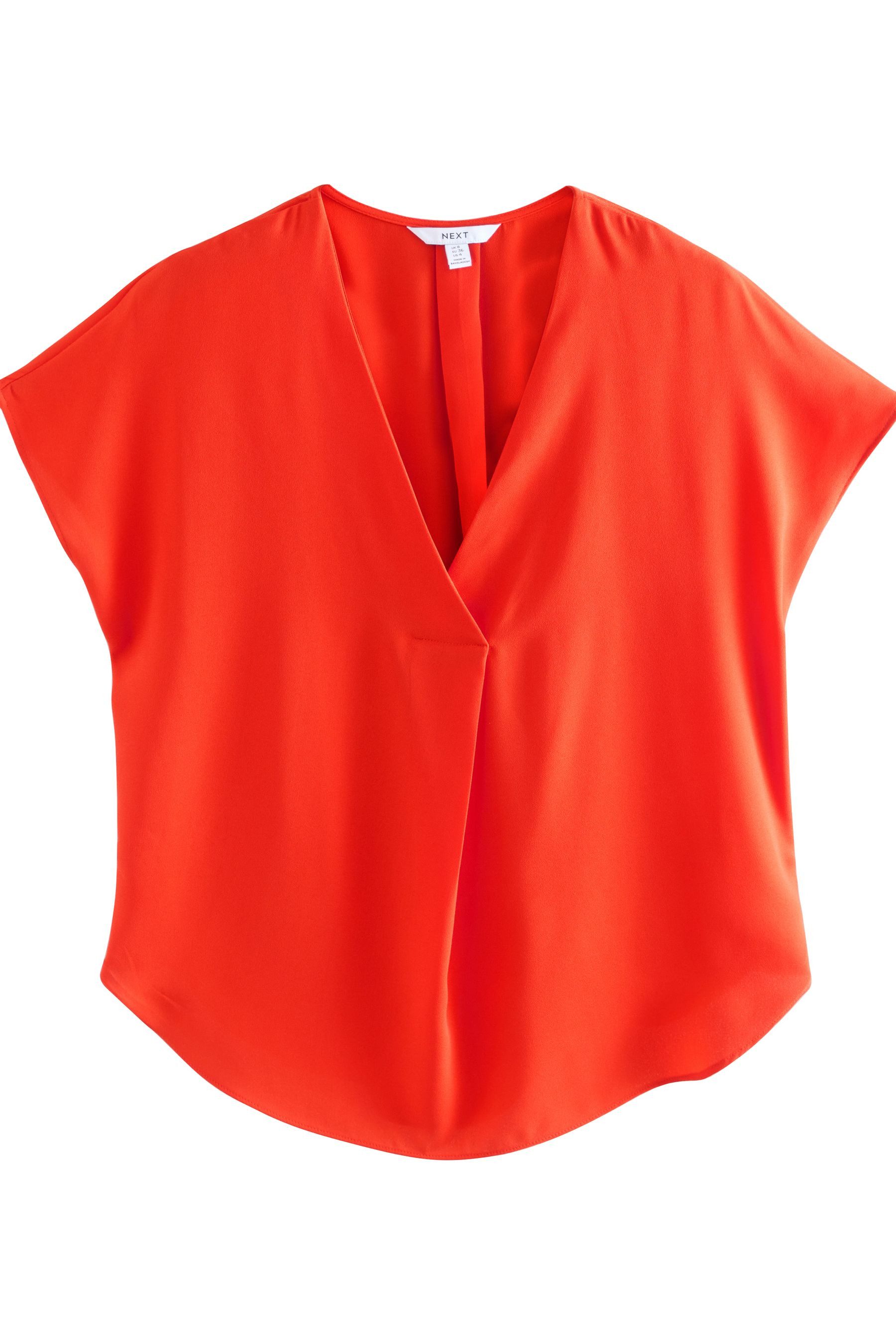 Next Kurzarmbluse Relaxed Fit Schlupfbluse mit günstig online kaufen