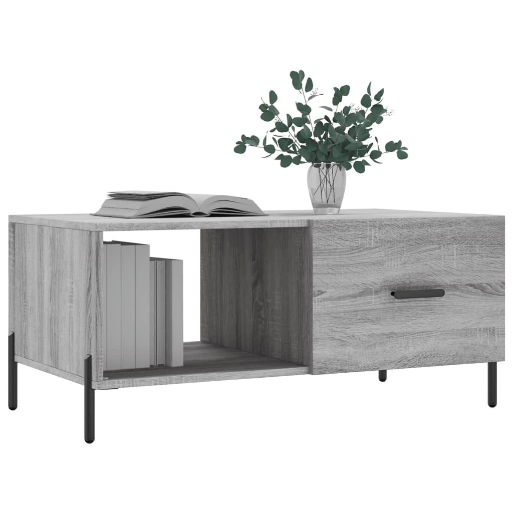 vidaXL Couchtisch Couchtisch Grau Sonoma 90x50x40 günstig online kaufen
