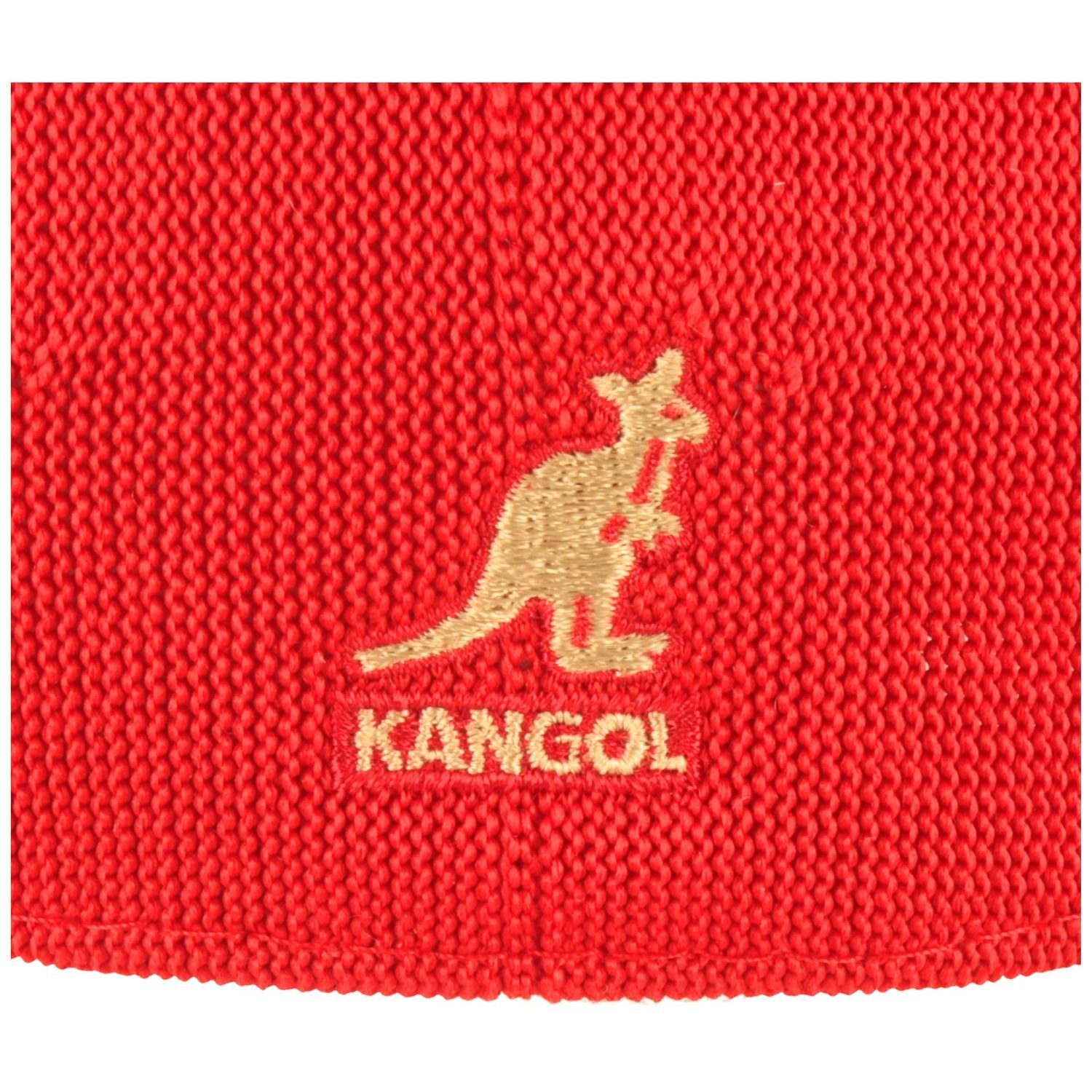 luftig Tropic Ventair leicht, Flatcap Kangol SC613-rot Schiebermütze 507