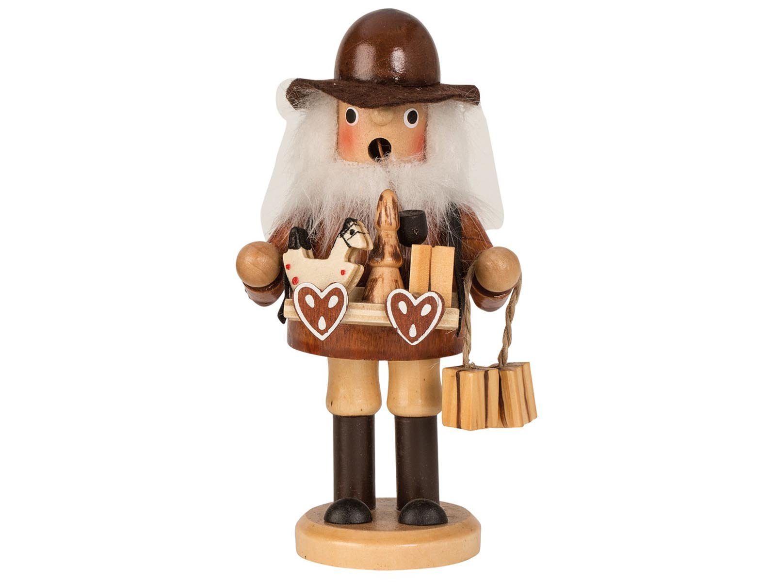 Mel-O-Design Räuchermännchen 6906 Räuchermännchen mit Bauchladen, (1 St)