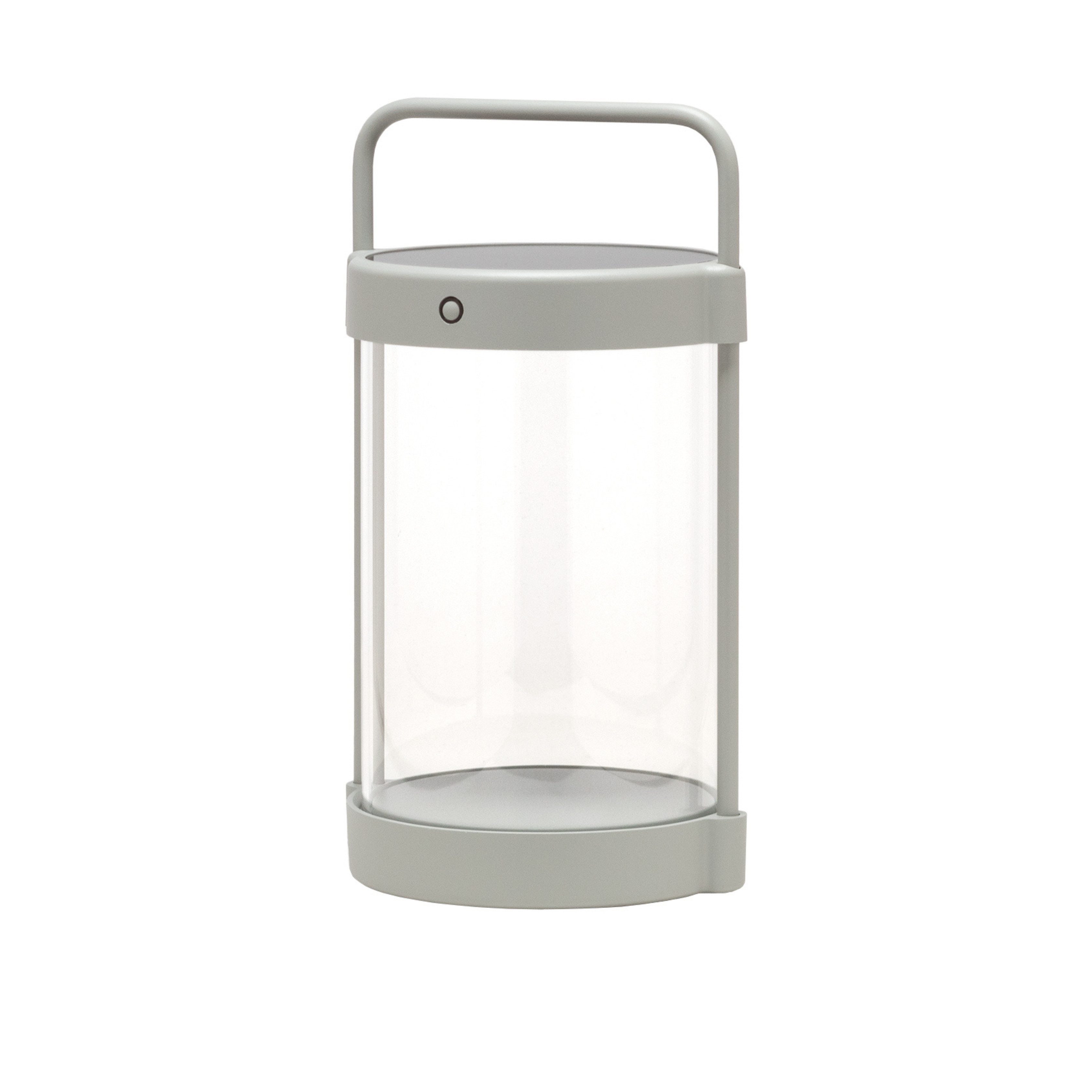 LUUK Studio LED Solarleuchte CAIA, LED fest integriert, 3000K-2700K, kabellos, Solarmodul, USB-C aufladbar, Echtglas, OSRAM LEDs