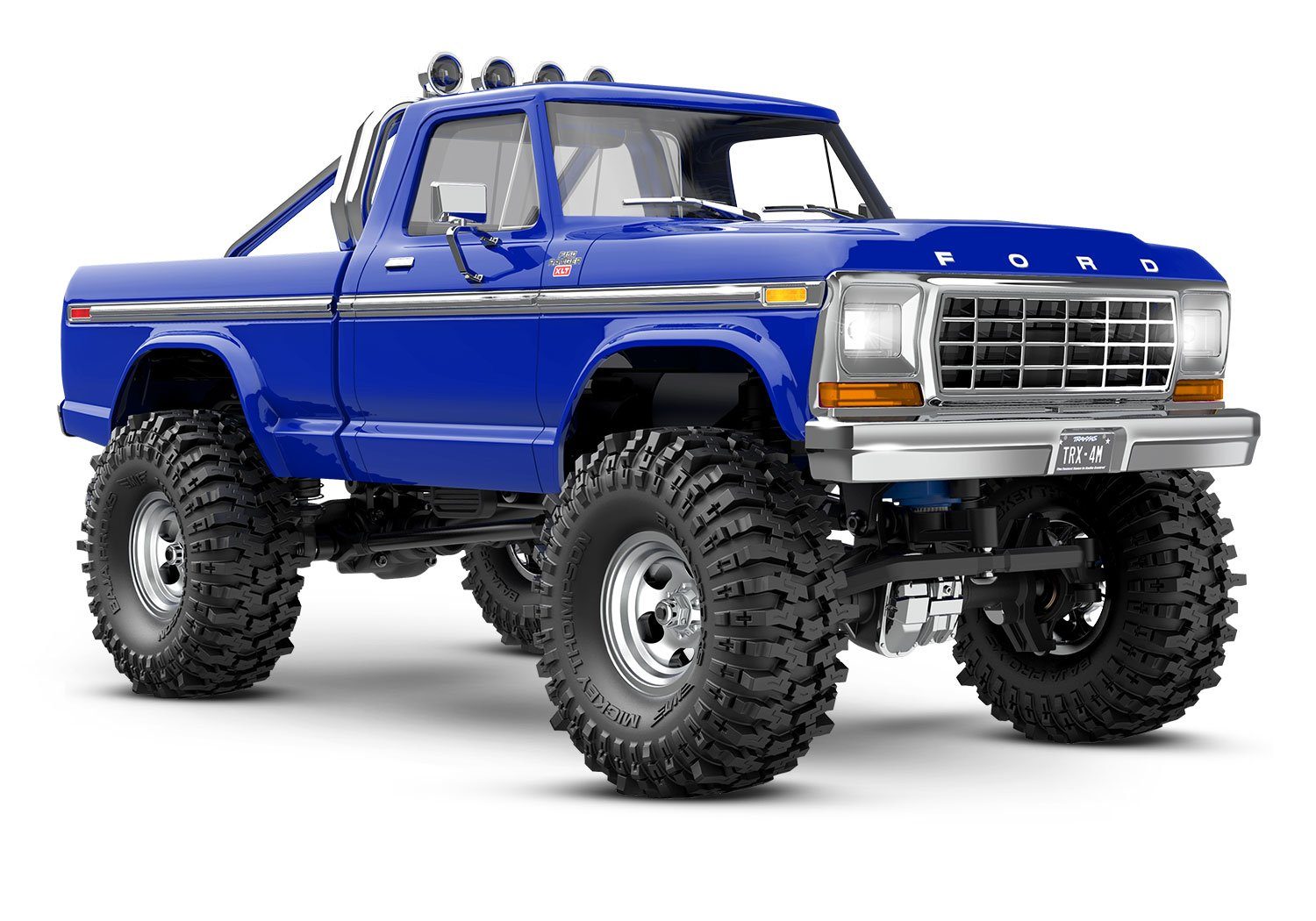 Traxxas RC-Buggy Traxxas TRX-4M RC Crawler Ford F150 Ranger XLT 4x4 High Trail Blau 1:1