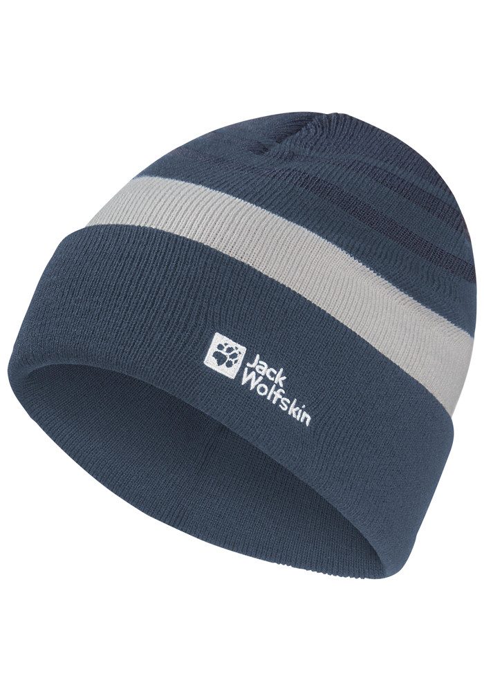 Jack Wolfskin Beanie STRIPY KNIT BEANIE K