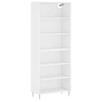 vidaXL Anrichte Highboard Weiß 69,5x32,5x180 cm Holzwerkstoff