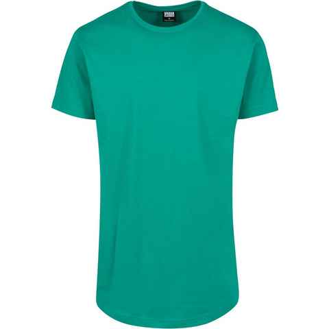 URBAN CLASSICS Kurzarmshirt Urban Classics Herren Shaped Long Tee (1-tlg)