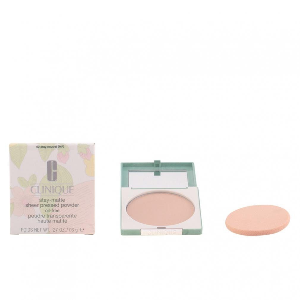 CLINIQUE Puder »Clinique Stay-Matte Sheer Pressed Powder 7.6g - Stay  Neutral«