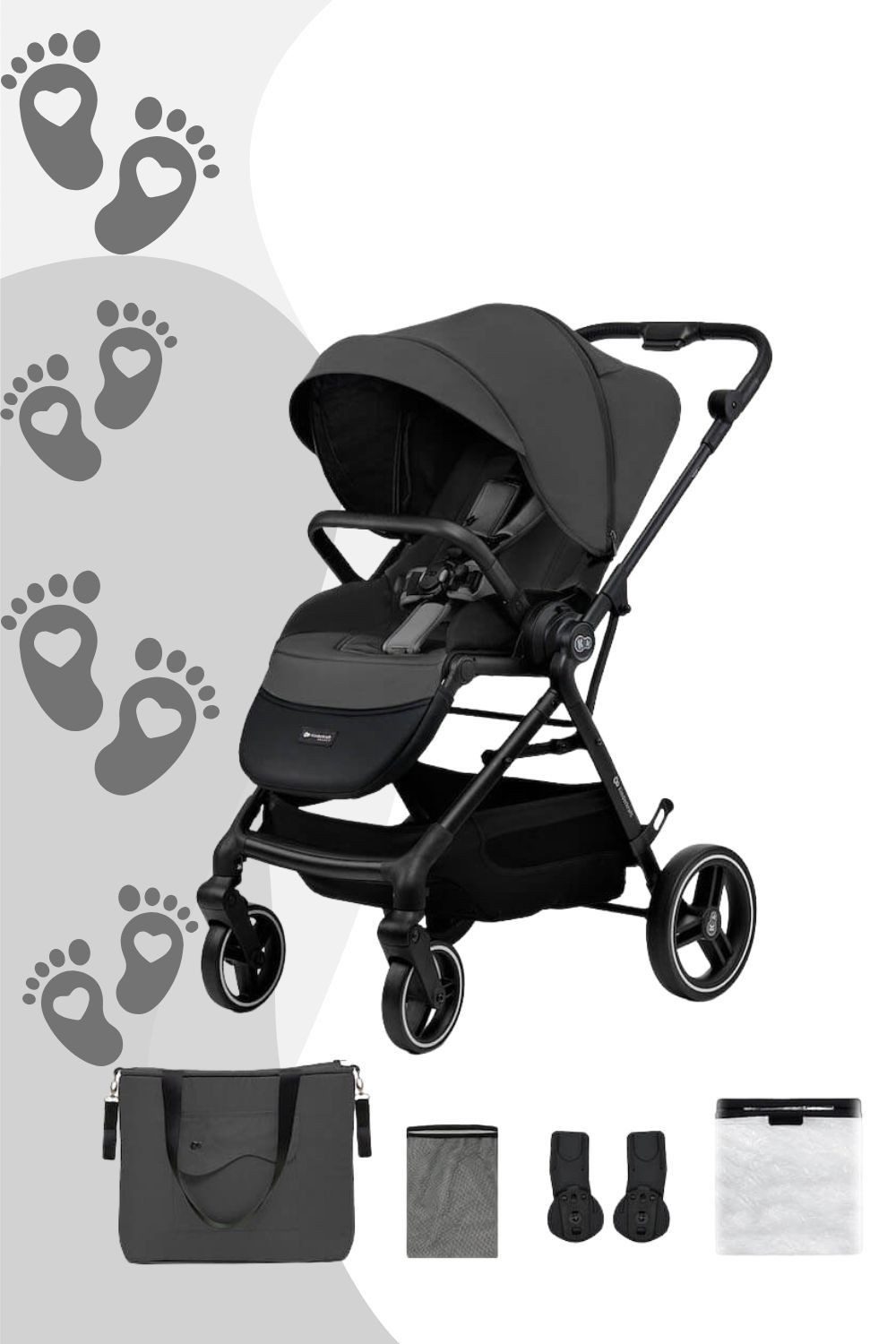 Kinderkraft Kombi-Kinderwagen Yoxi Kinderwagen