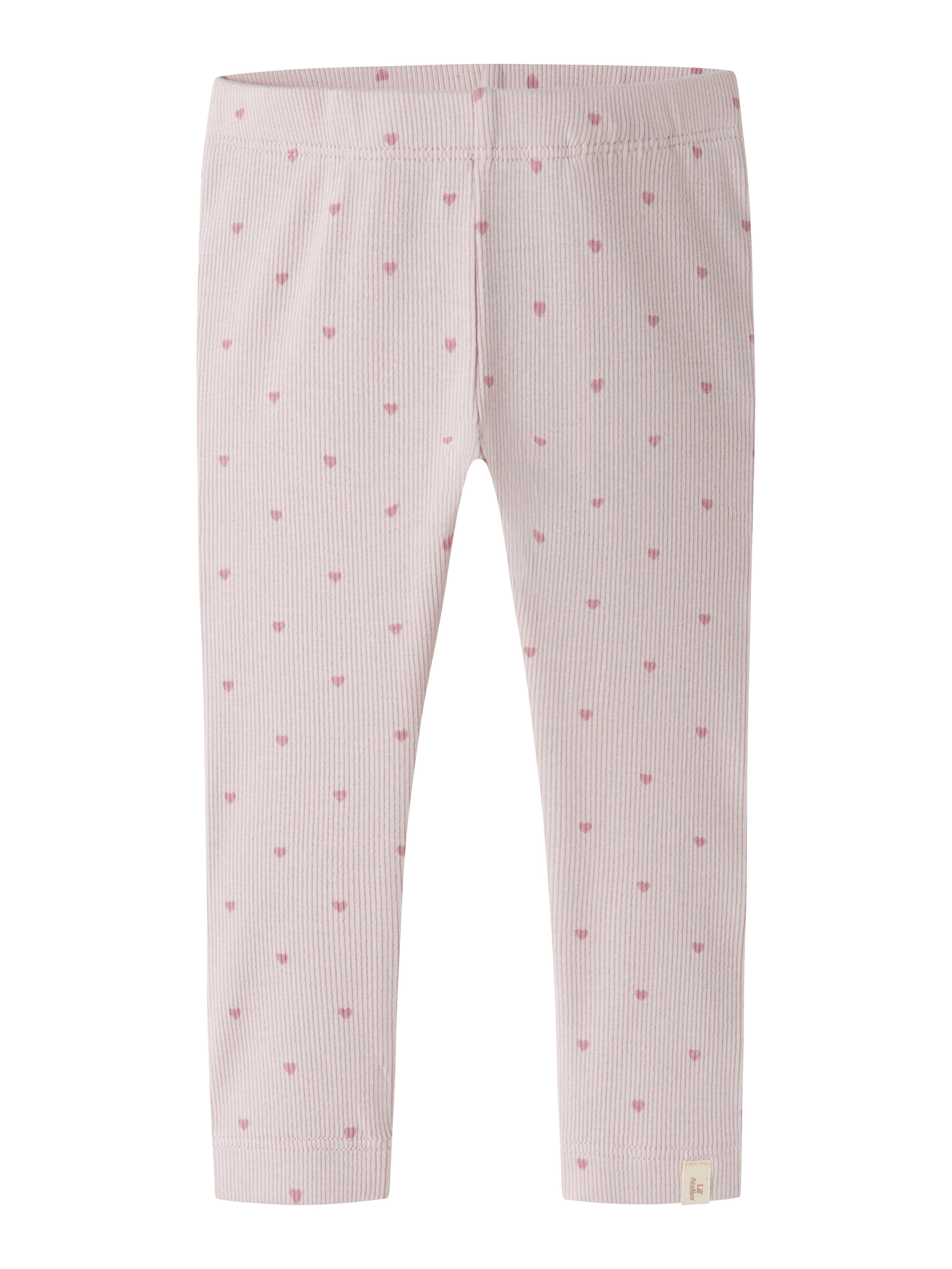 Lil' Atelier Leggings NBFGAGO SLIM LEGGING LIL NOOS weiche Jersey Rippqualität